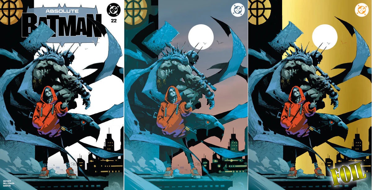 ABSOLUTE BATMAN #22 DEXTER SOY SDCC EXCLUSIVE VARIANT COVERS
