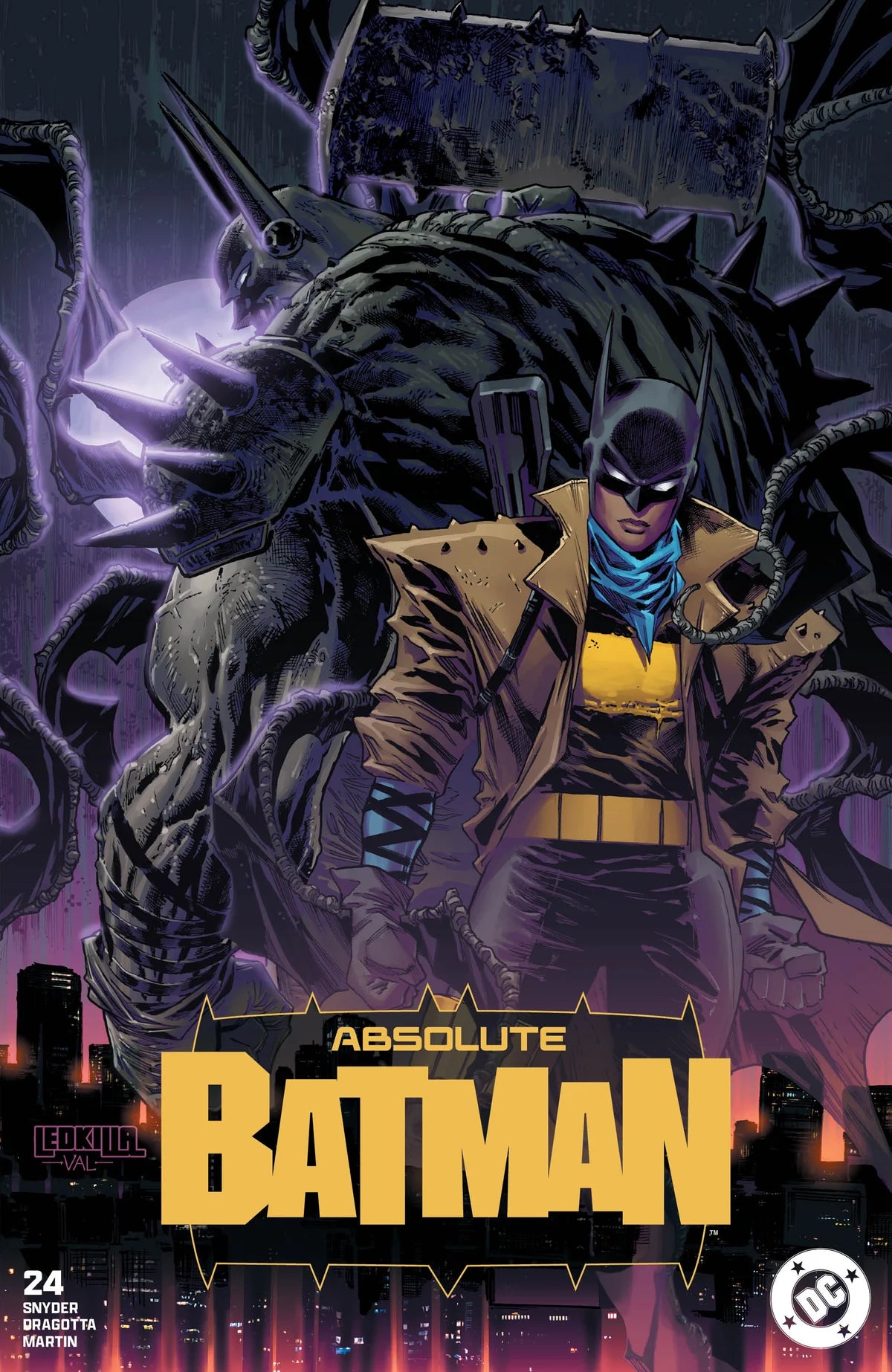 ABSOLUTE BATMAN #24 KEN LASHLEY NYCC EXCLUSIVE VARIANT COVER