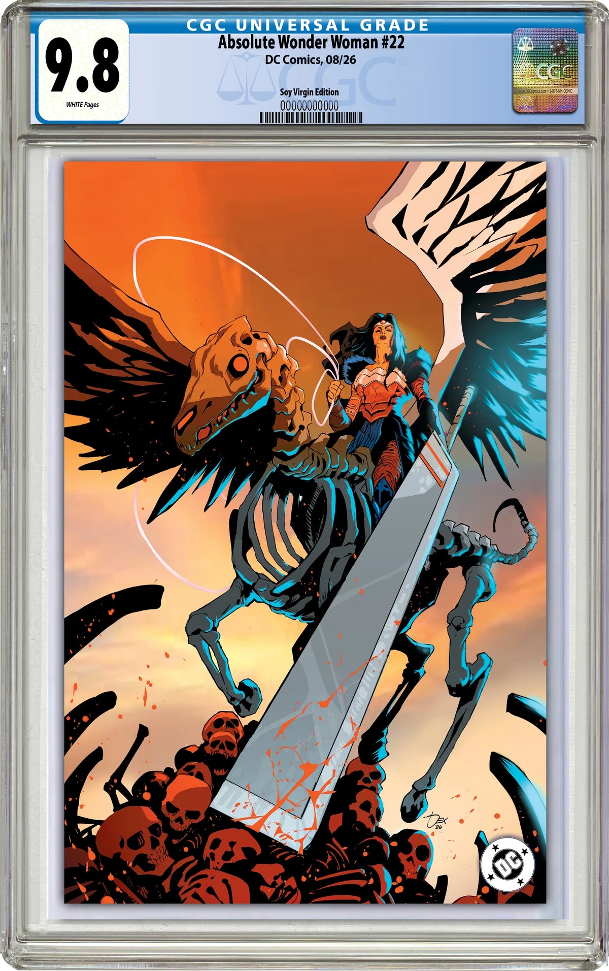ABSOLUTE WONDER WOMAN #22 DEXTER SOY SDCC EXCLUSIVE VARIANT COVERS