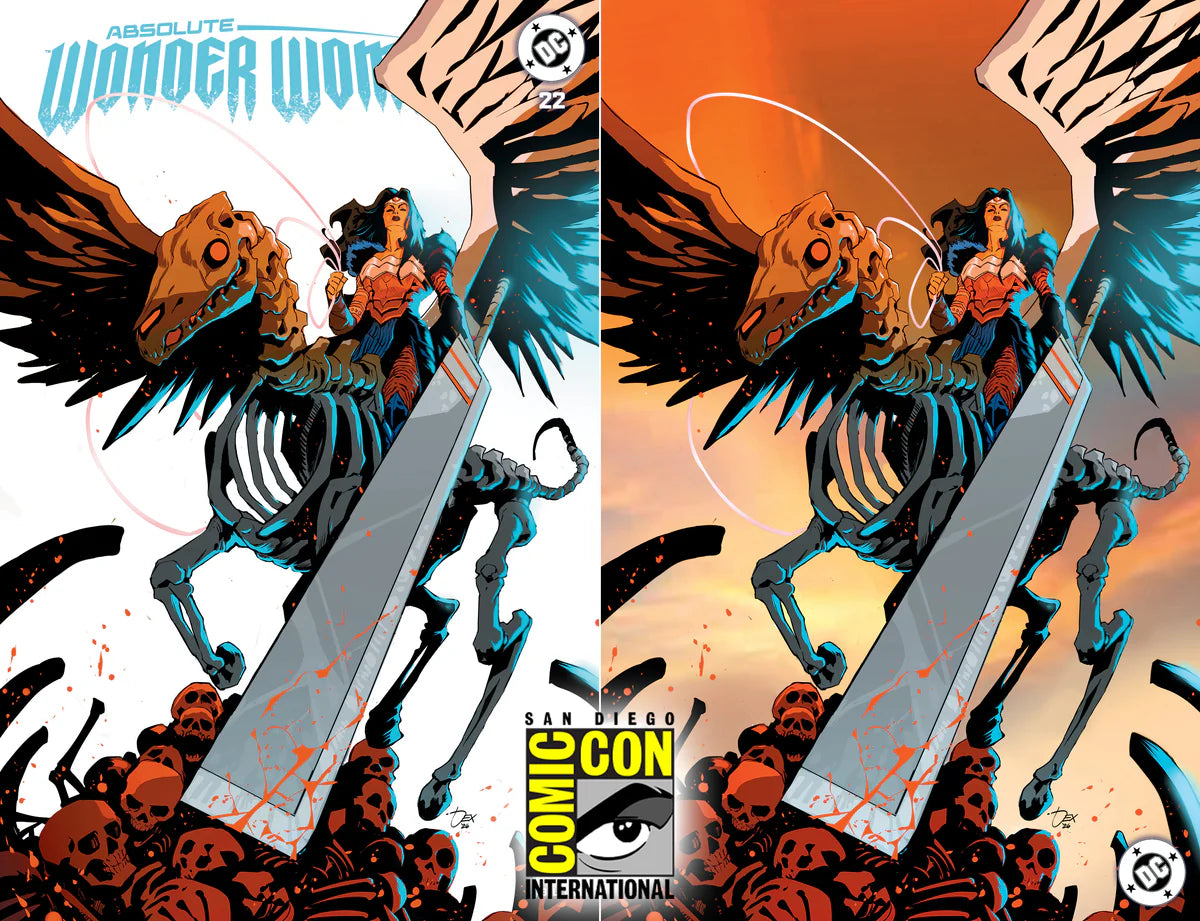 ABSOLUTE WONDER WOMAN #22 DEXTER SOY SDCC EXCLUSIVE VARIANT COVERS