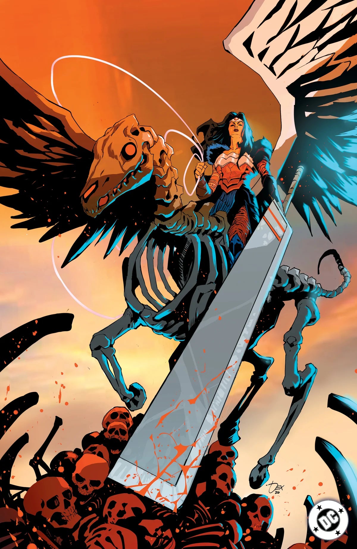 ABSOLUTE WONDER WOMAN #22 DEXTER SOY SDCC EXCLUSIVE VARIANT COVERS