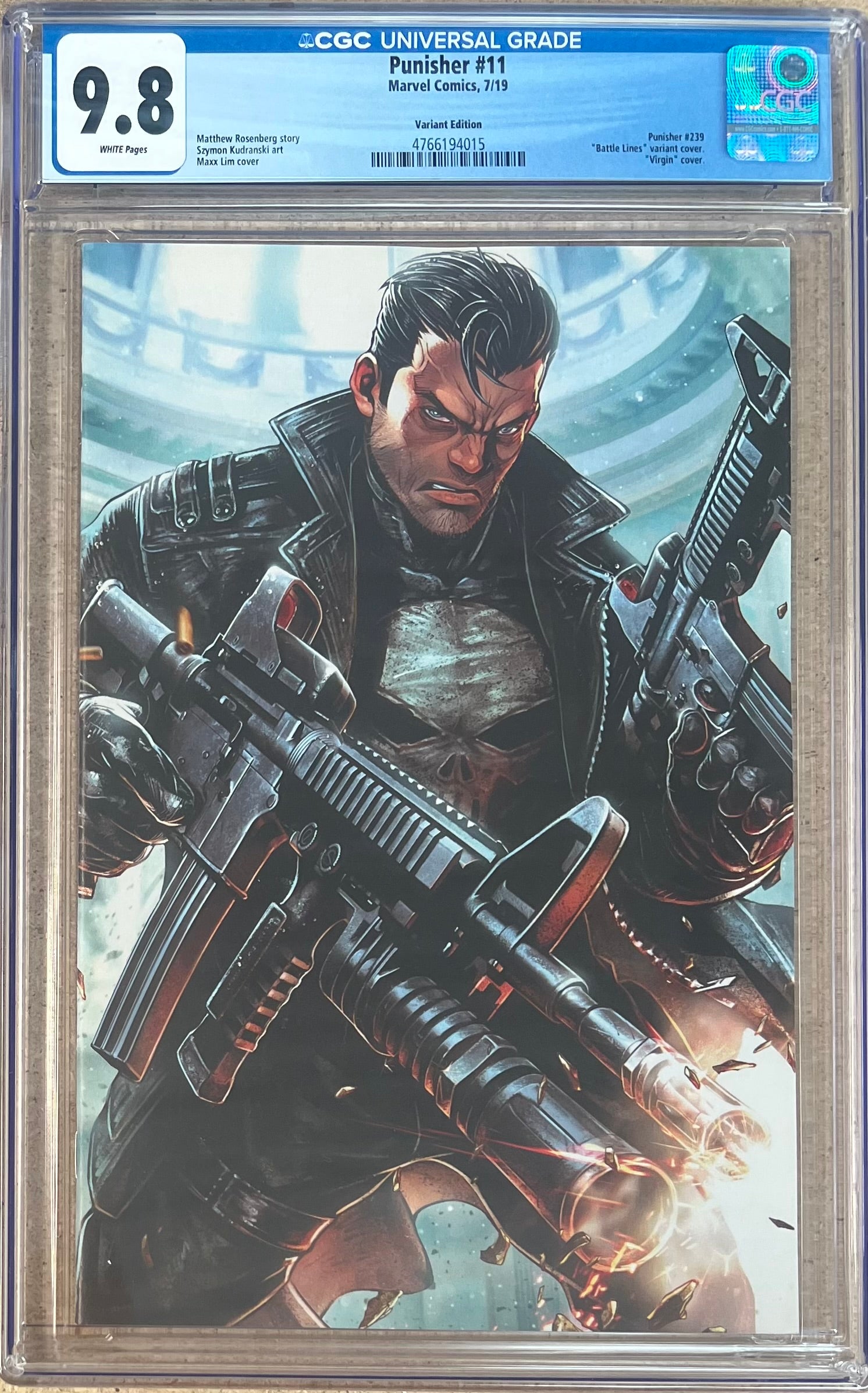 Punisher #11 Variant CGC 9.8