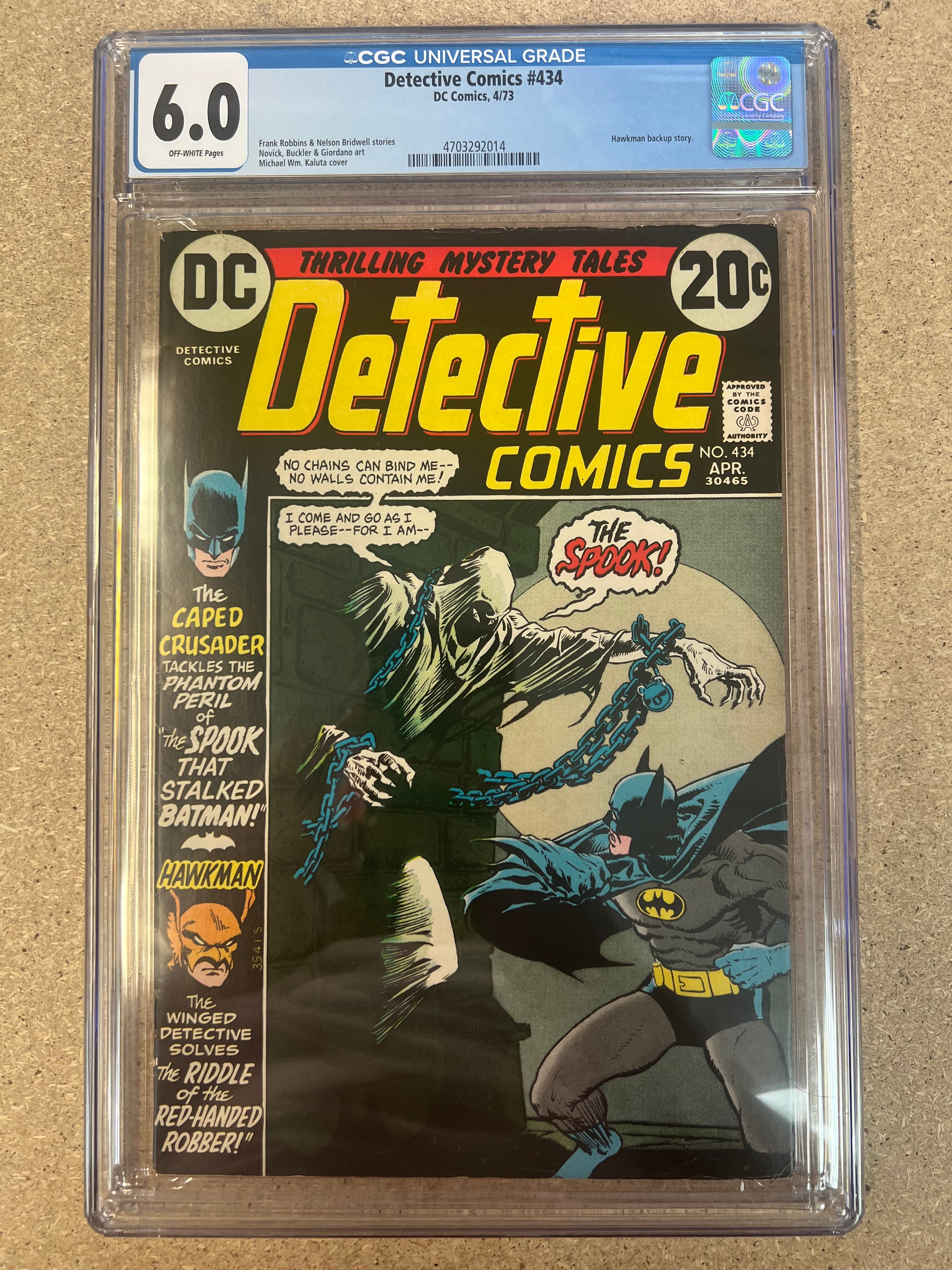 Detective Comics #434 CGC 6.0