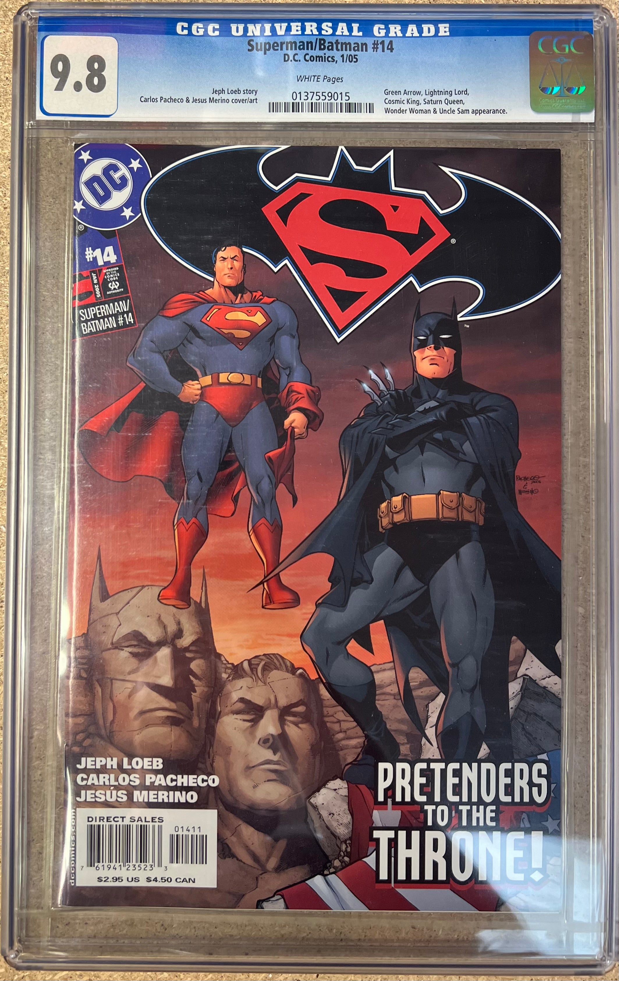 Superman/ Batman #14 CGC 9.8
