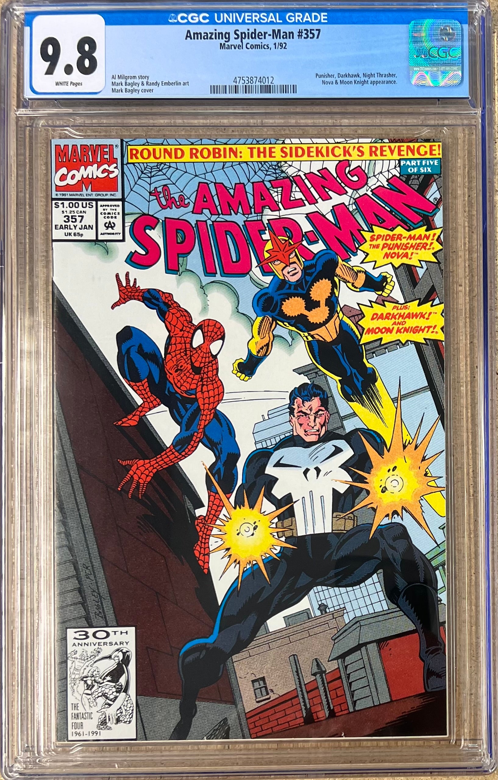 Amazing Spider-Man #357 CGC 9.8