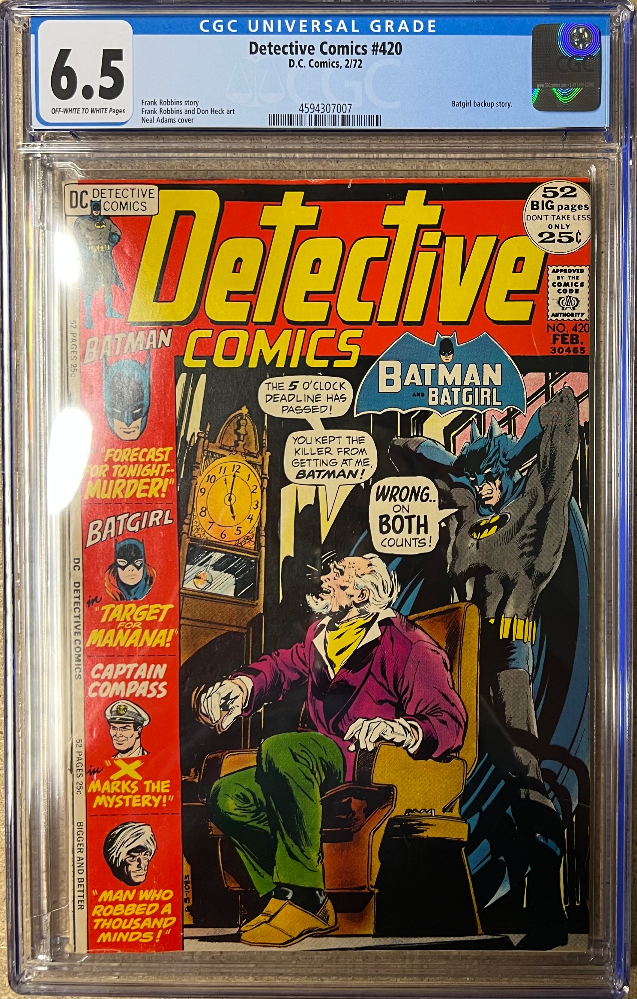 Detective Comics #420 CGC 6.5