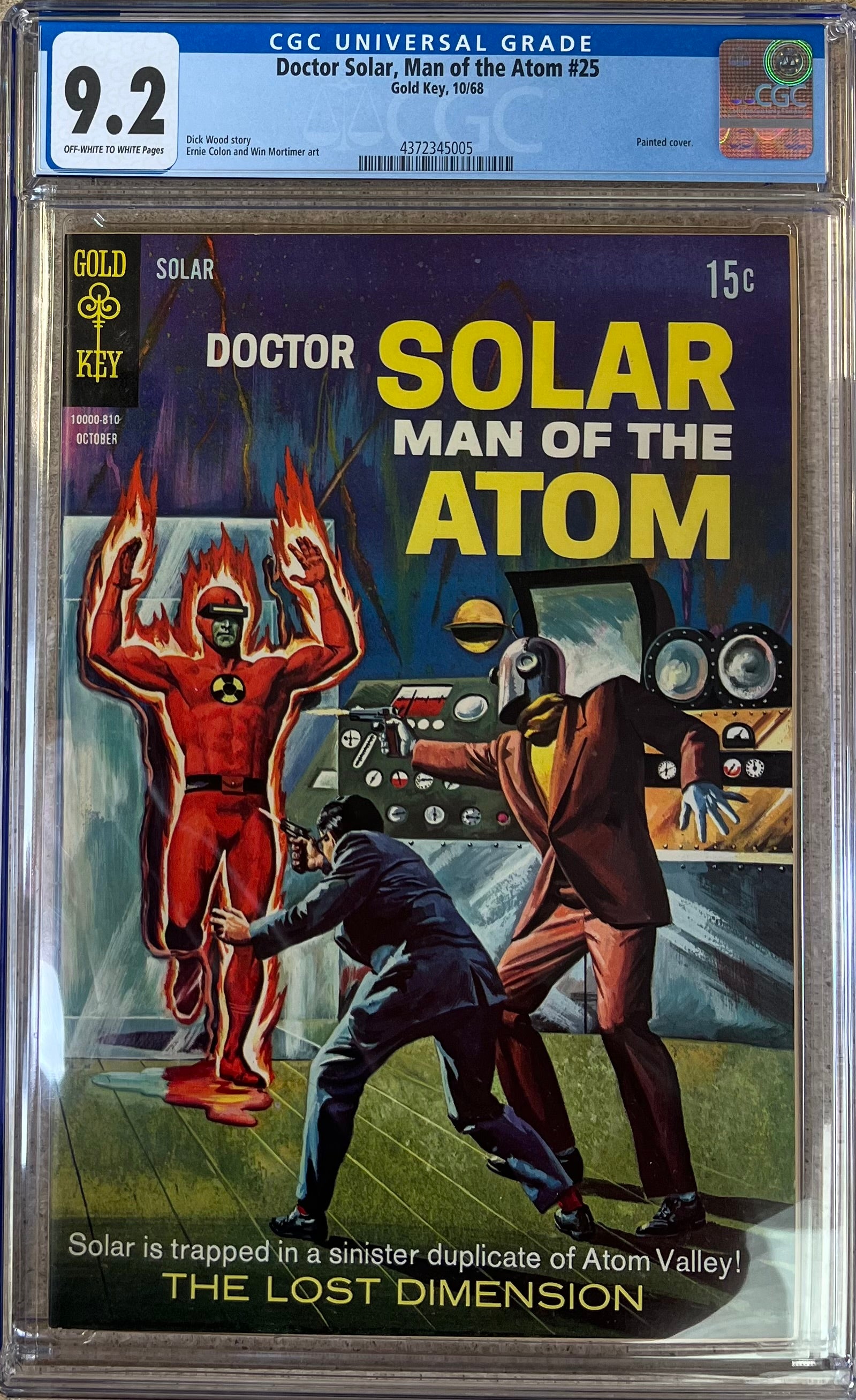 Doctor Solar, Man Of The Atom #25 CGC 9.2