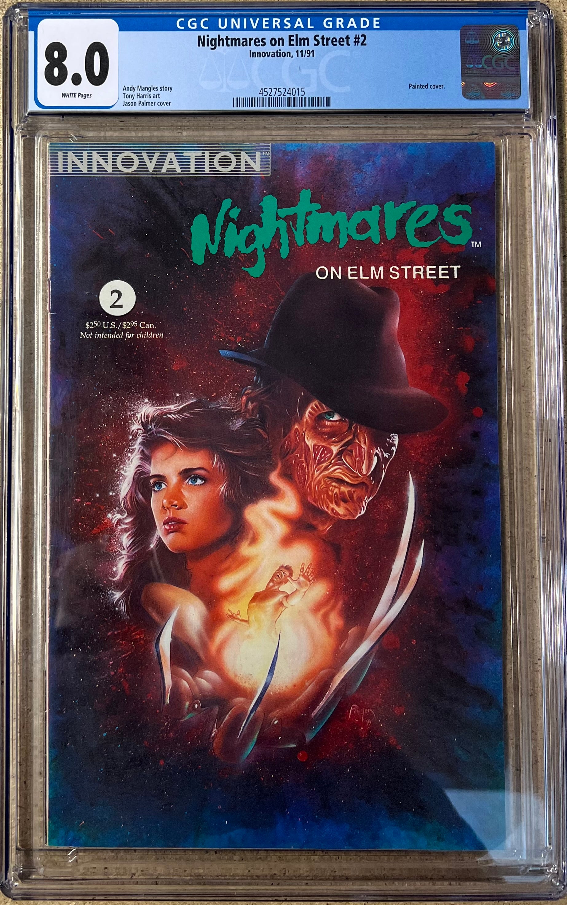 Nightmares On Elm Street #2 CGC 8.0