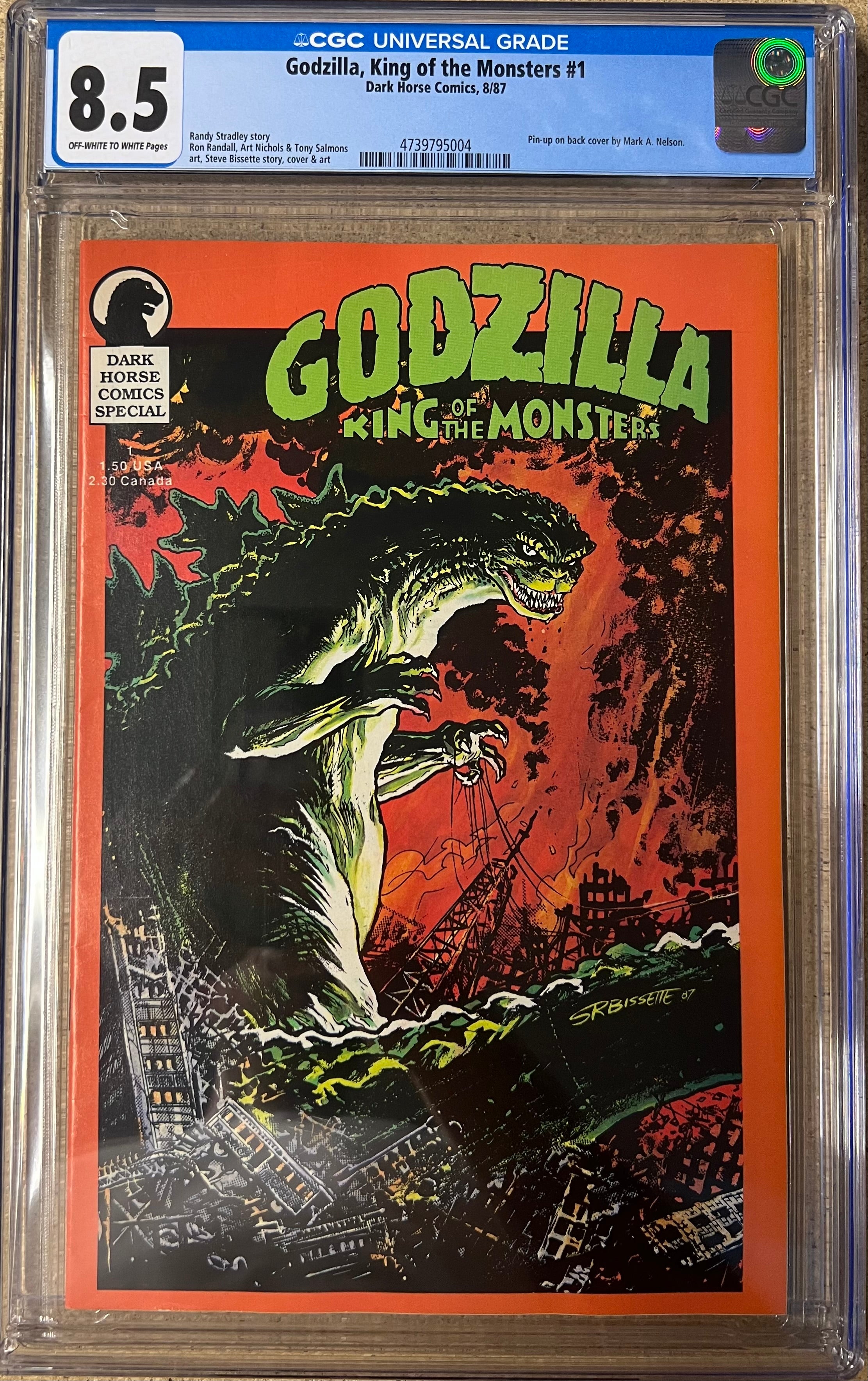 Godzilla, King Of Monsters #1 CGC 8.5