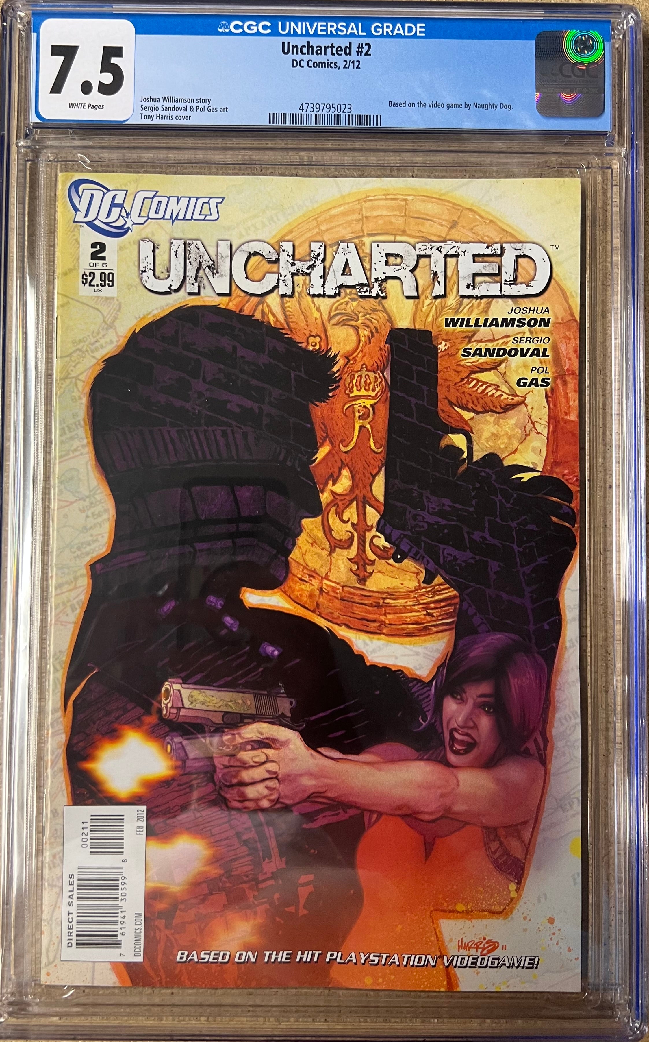 Uncharted #2 CGC 7.5