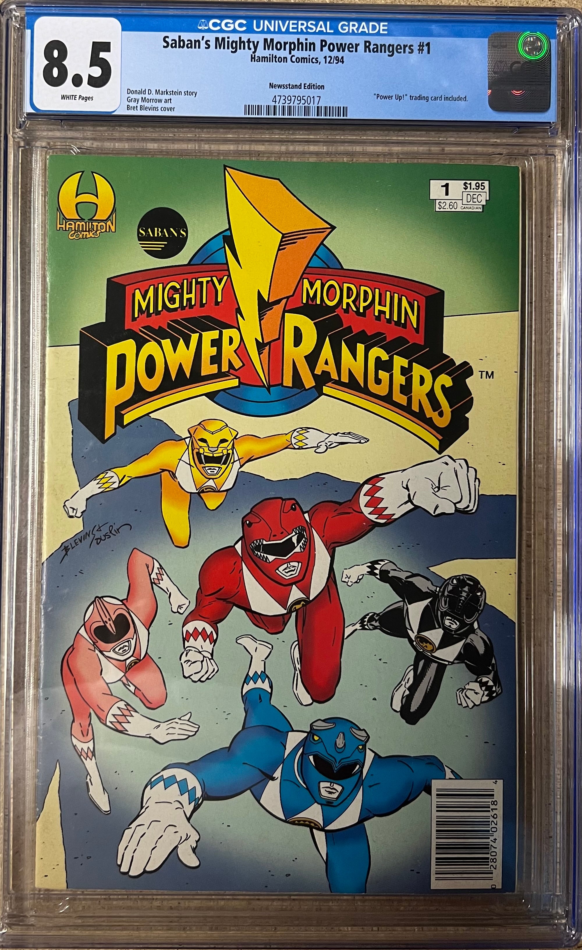 Saban's Mighty Morphin Power Rangers #1 CGC 8.5