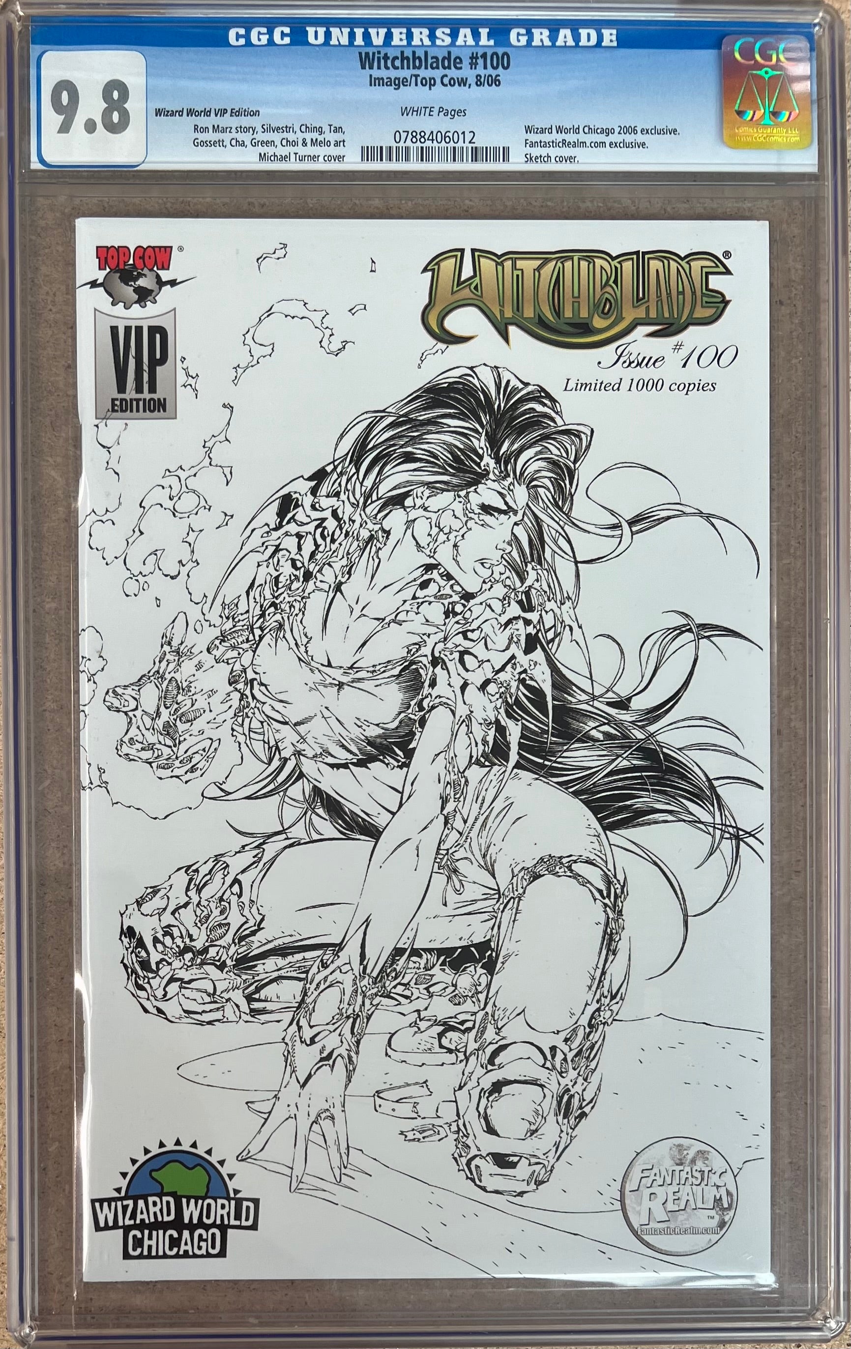 Witchblade #100 Wizard World VIP Edition CGC 9.8