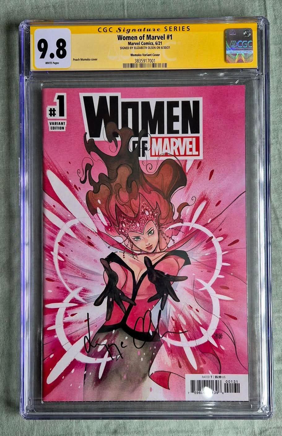 Women of Marvel #1 Momoko Variant SS CGC 9.8
