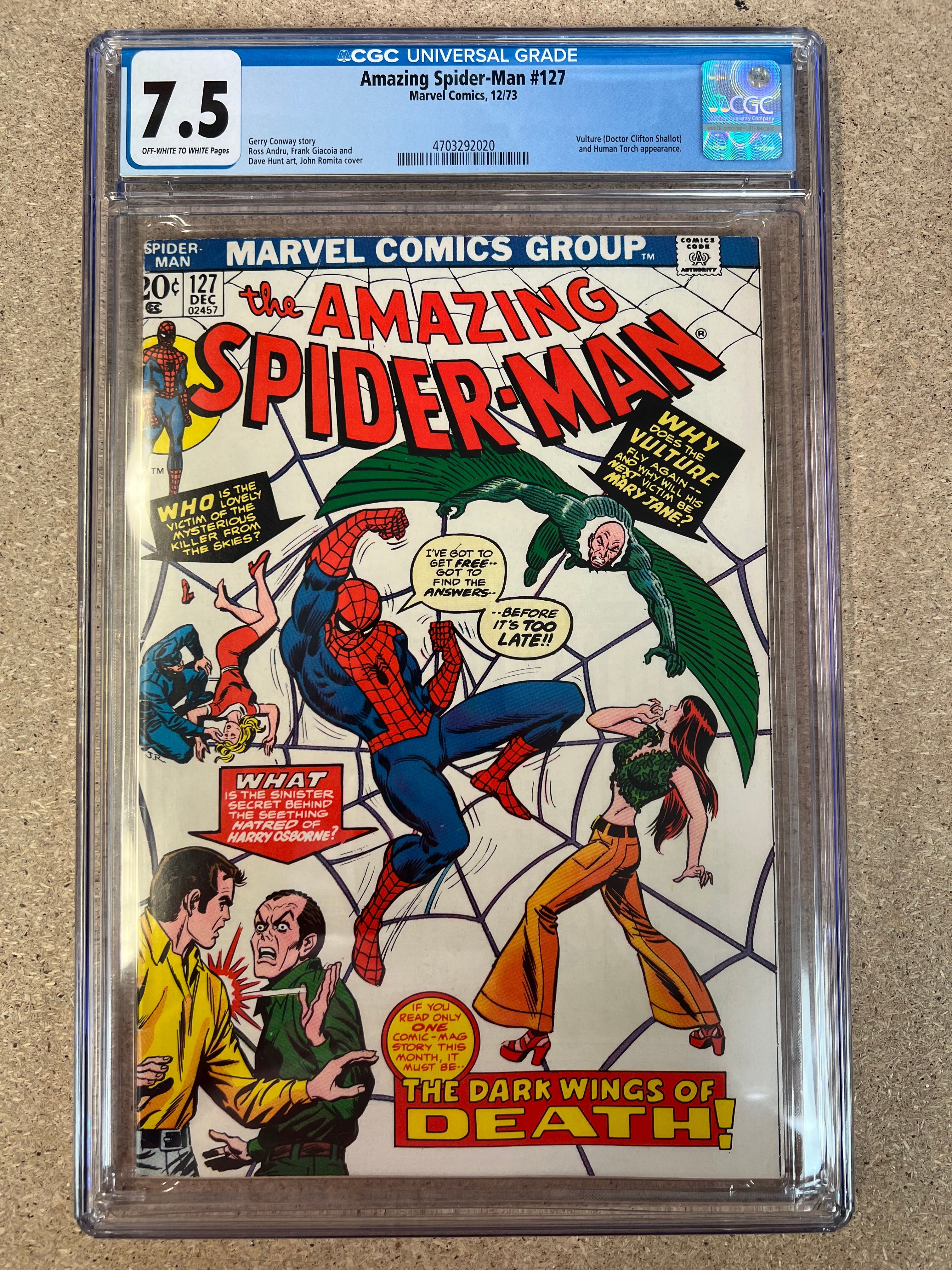 Amazing Spider-Man #127 CGC 7.5