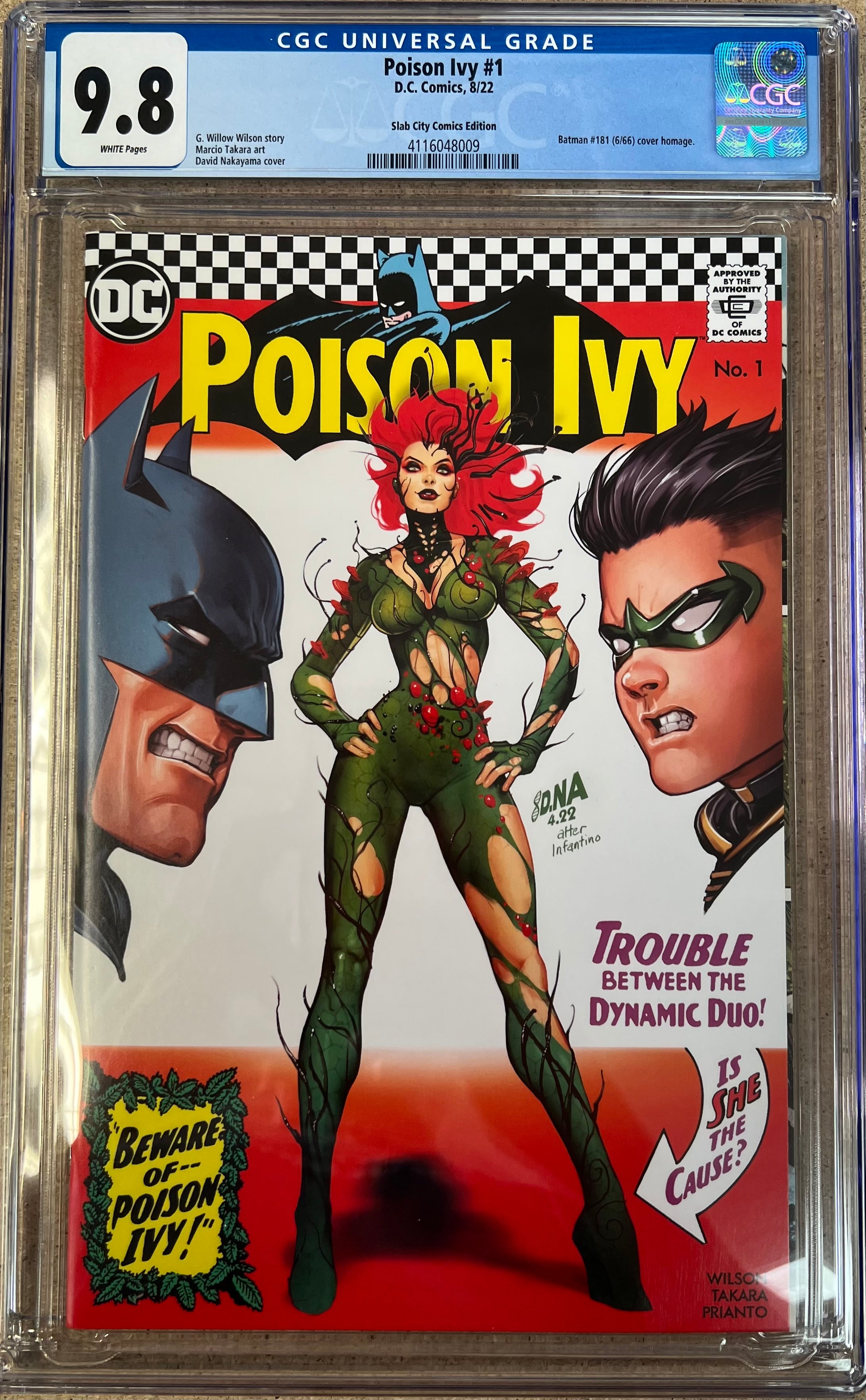 Poison Ivy #1 Nakayama Variant CGC 9.8