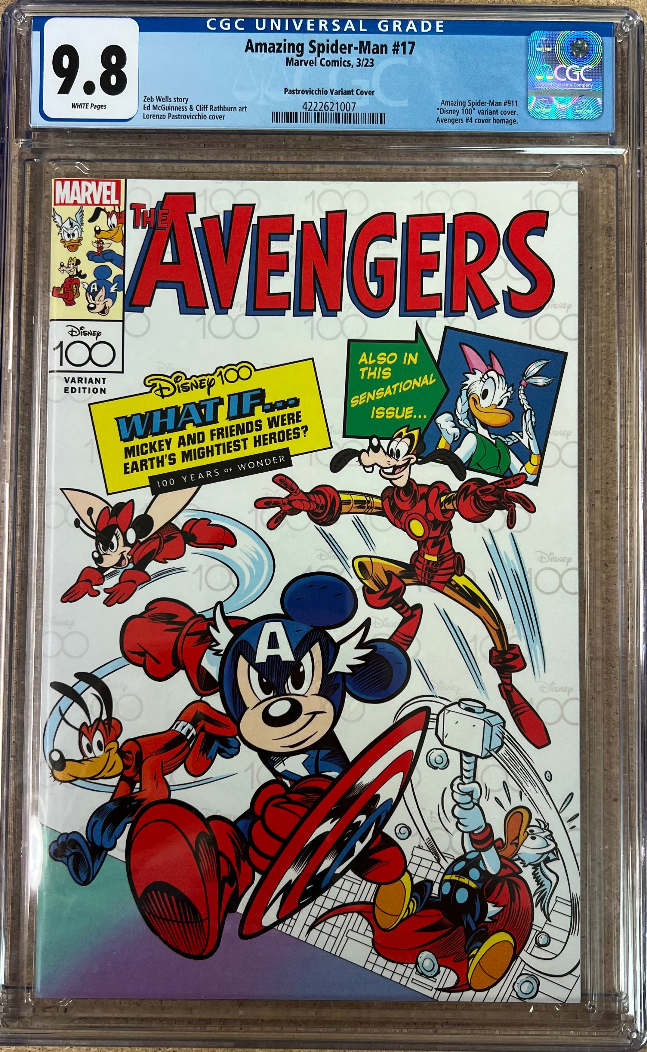 Amazing Spider-Man #17 Pastrovicchio Variant CGC 9.8