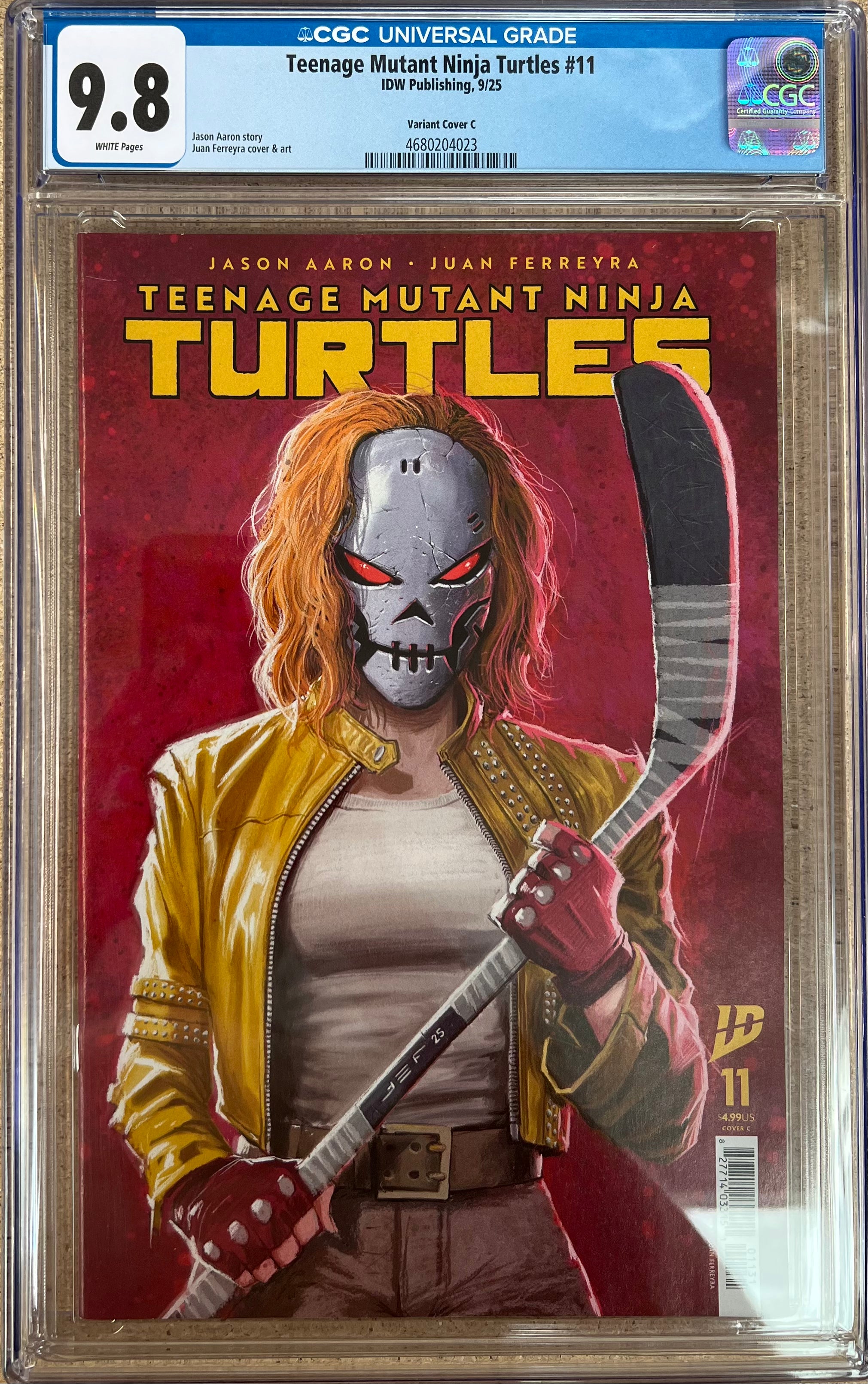 Teenage Mutant Ninja Turtles #11 Variant CGC 9.8