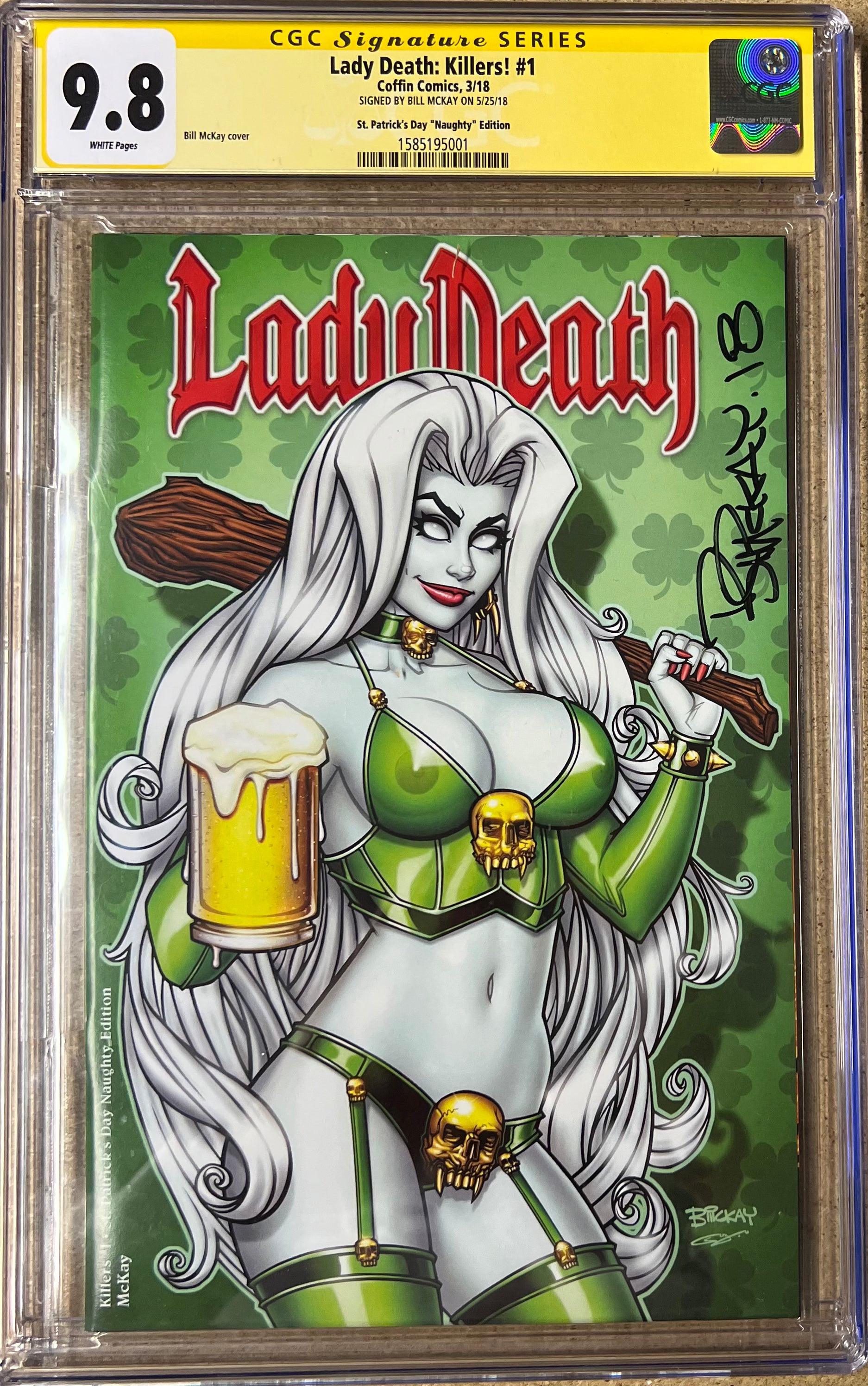 Lady Death Killers! #1 Naughty SS CGC 9.8