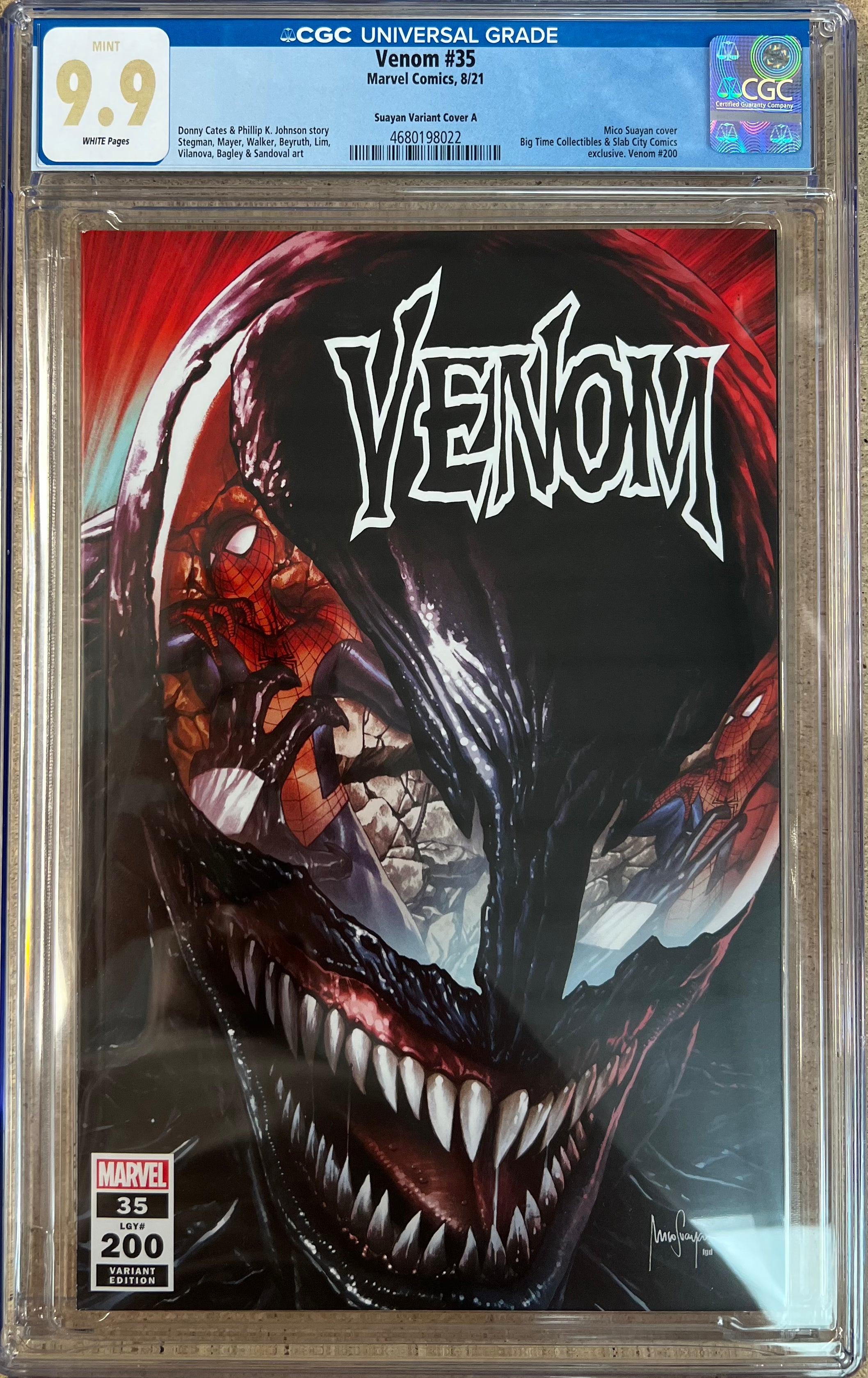 Venom #35 Suayan Trade Variant CGC 9.9