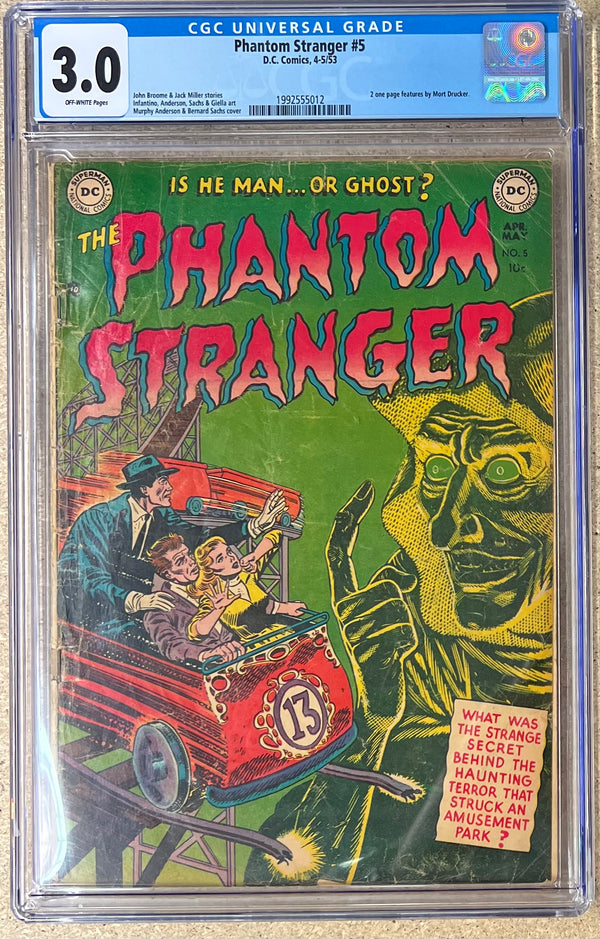 Phantom Stranger #5 CGC 3.0 - Slab City Comics 