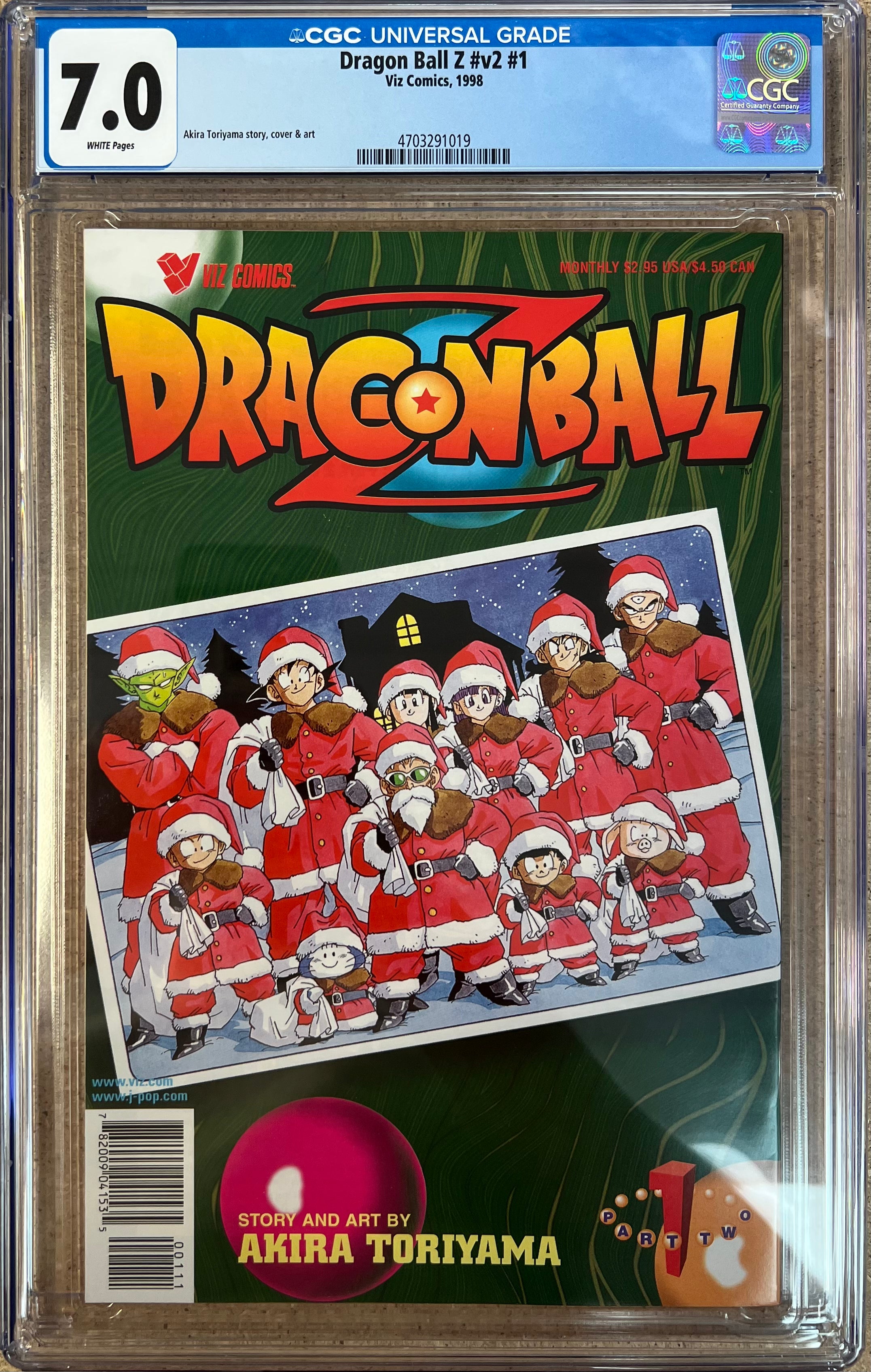 Dragon Ball Z #v2 #1 CGC 7.0