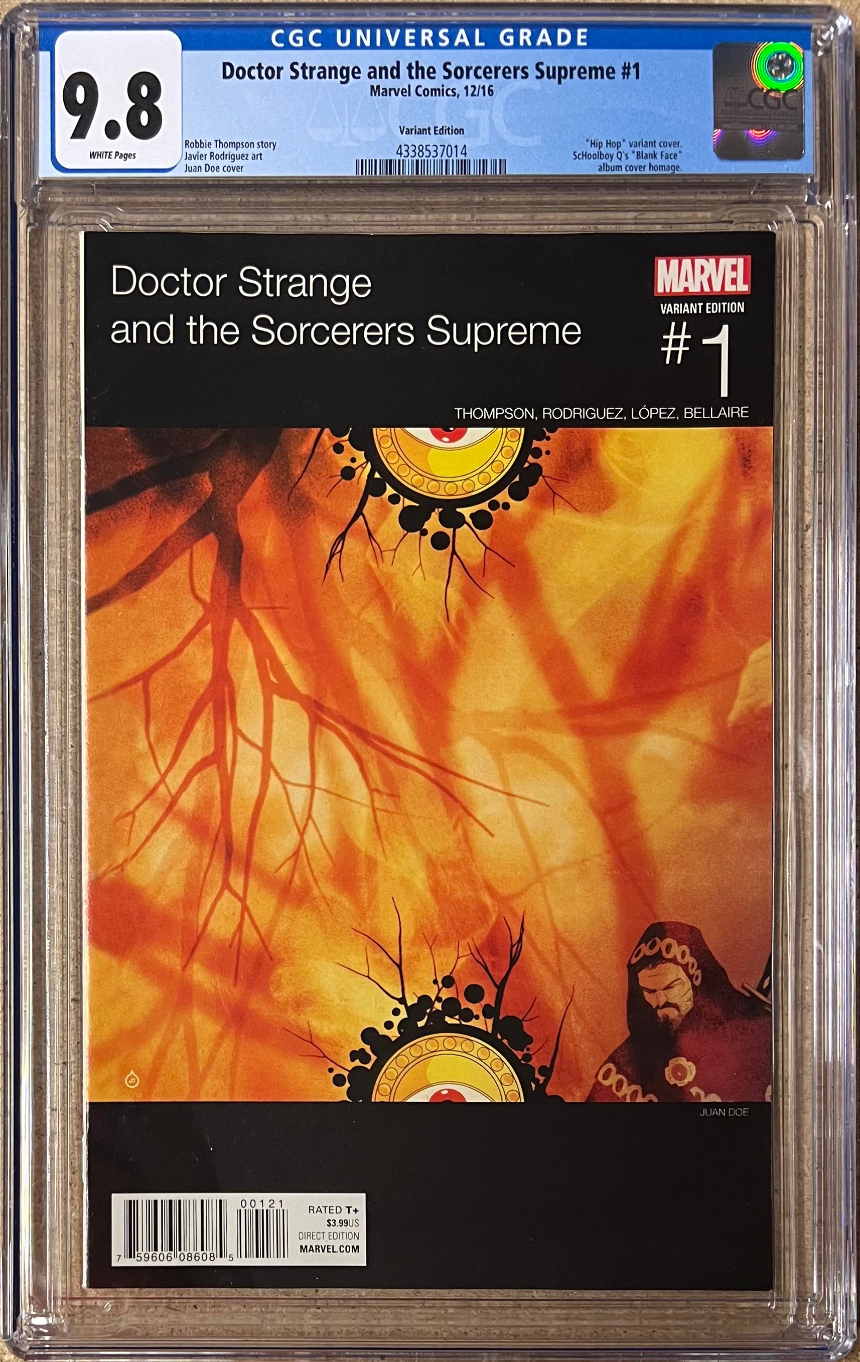 Doctor Strange and the Sorcerers Supreme #1 Hip Hop Variant CGC 9.8