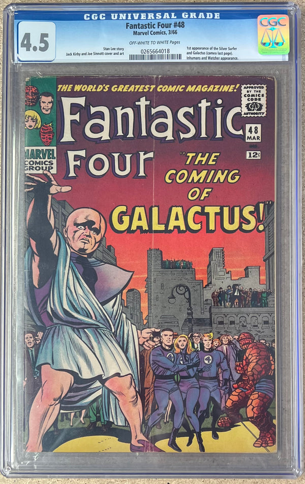 Fantastic Four #48 CGC 4.5 - Slab City Comics 