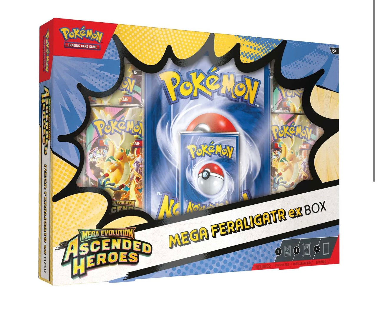 Pokémon TCG: Mega Evolution Ascended Heroes - Mega Feraligatr ex Box PRE-ORDER