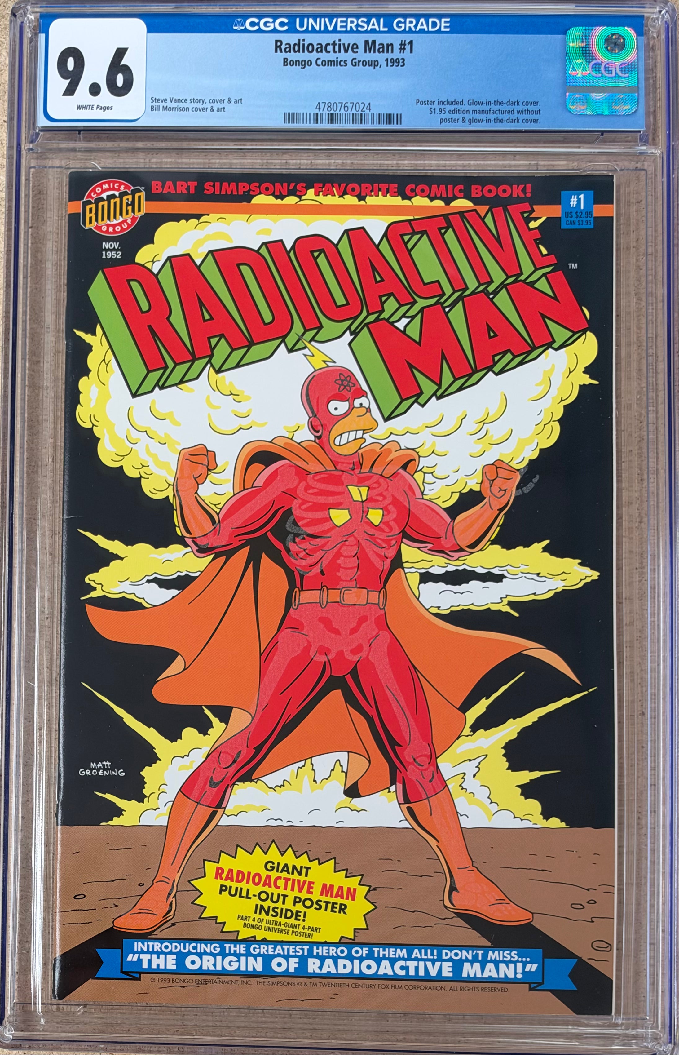 Radioactive Man #1 CGC 9.6