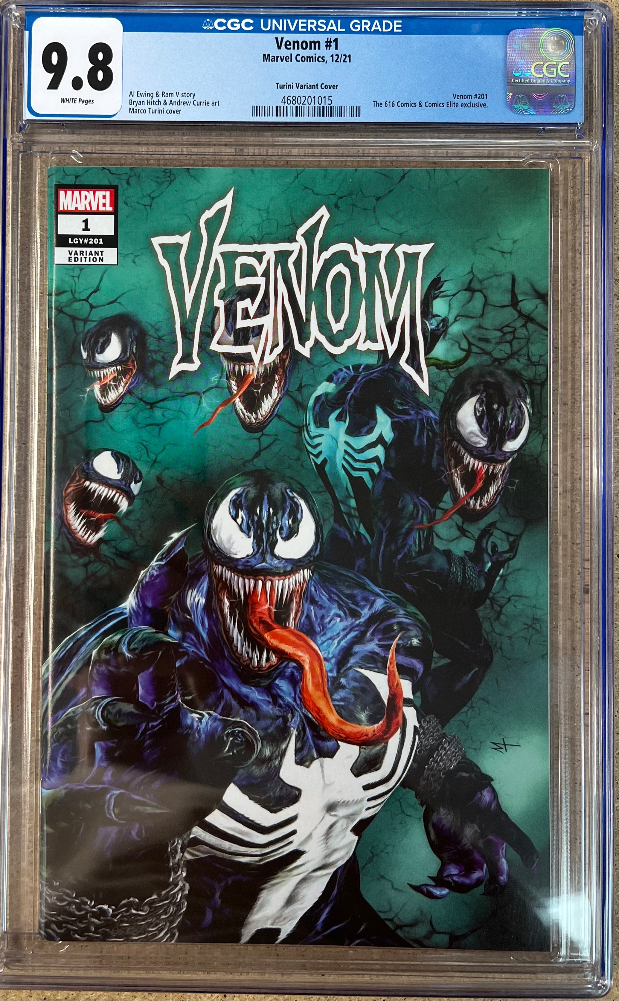 Venom #1 Turini Variant CGC 9.8