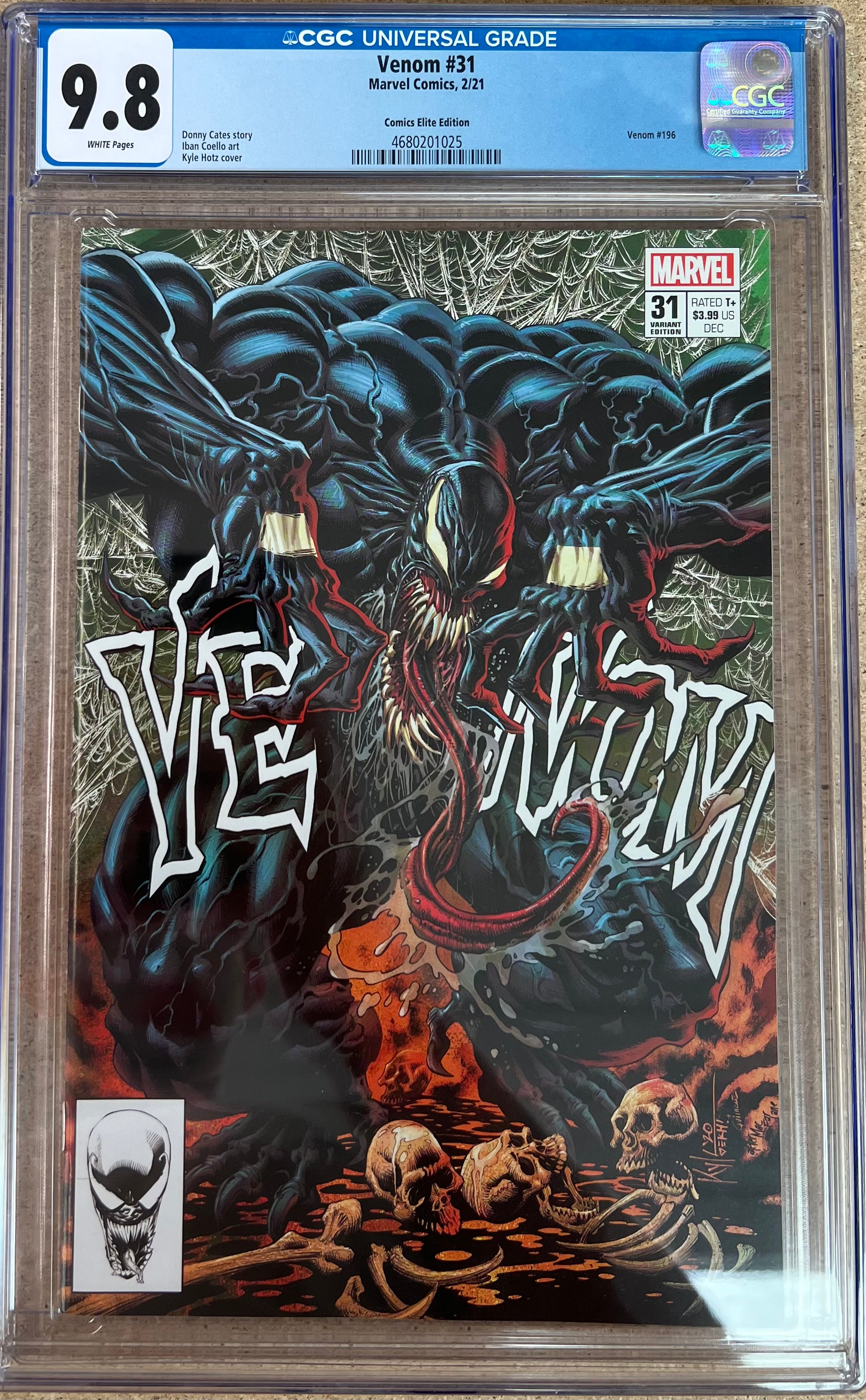 Venom #31 Hotz Variant CGC 9.8