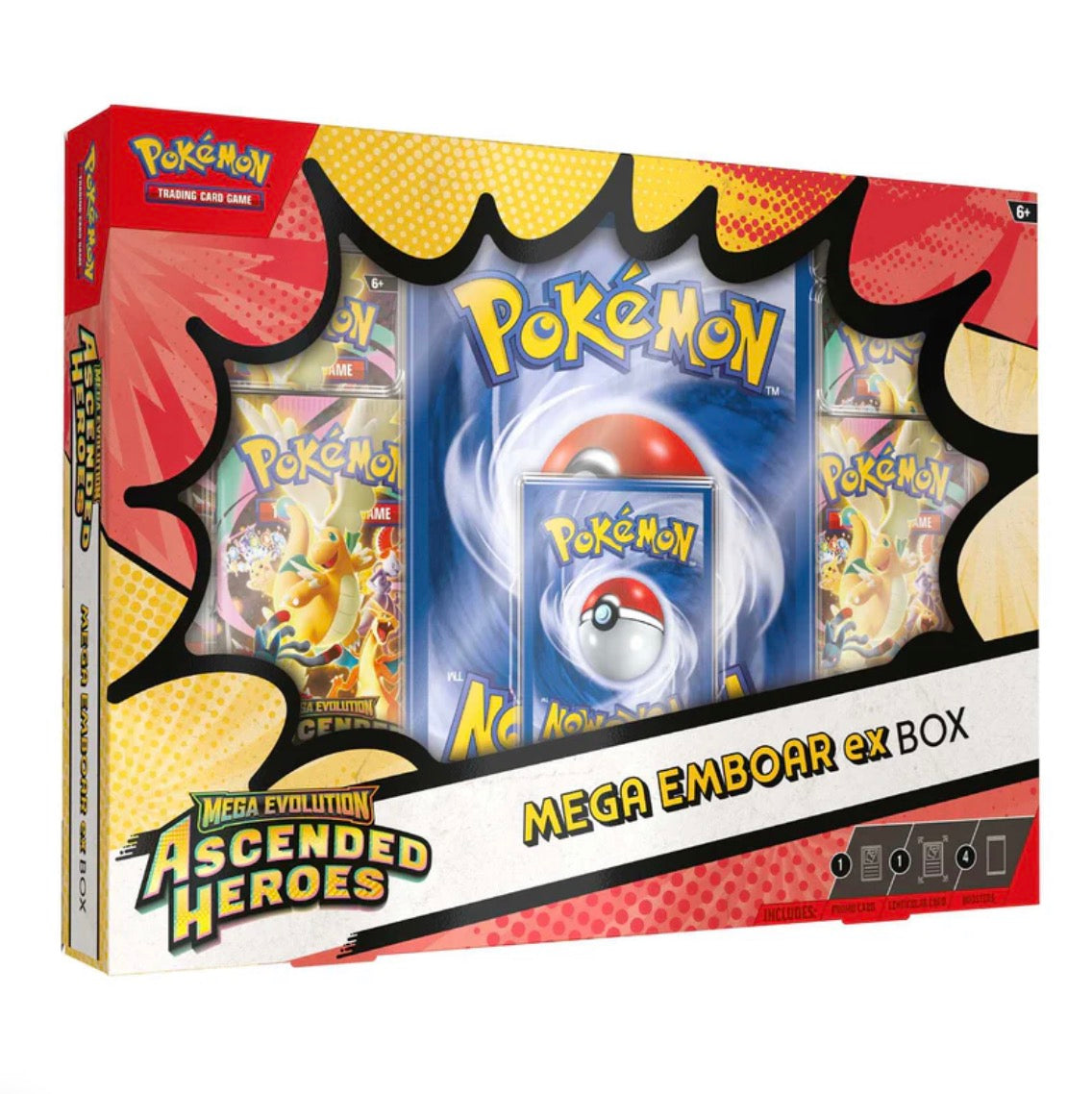 Pokémon TCG: Mega Evolution Ascended Heroes - Mega Emboar ex Box PRE-ORDER