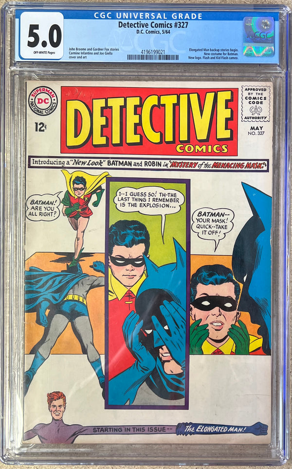 Detective Comics #327 CGC 5.0 - Slab City Comics 