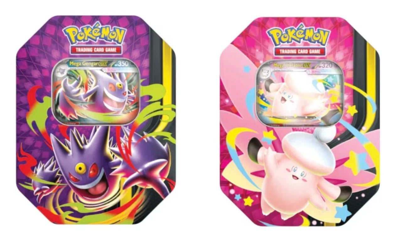 Pokémon TCG: Mega Moonlit Tins - Assortment
