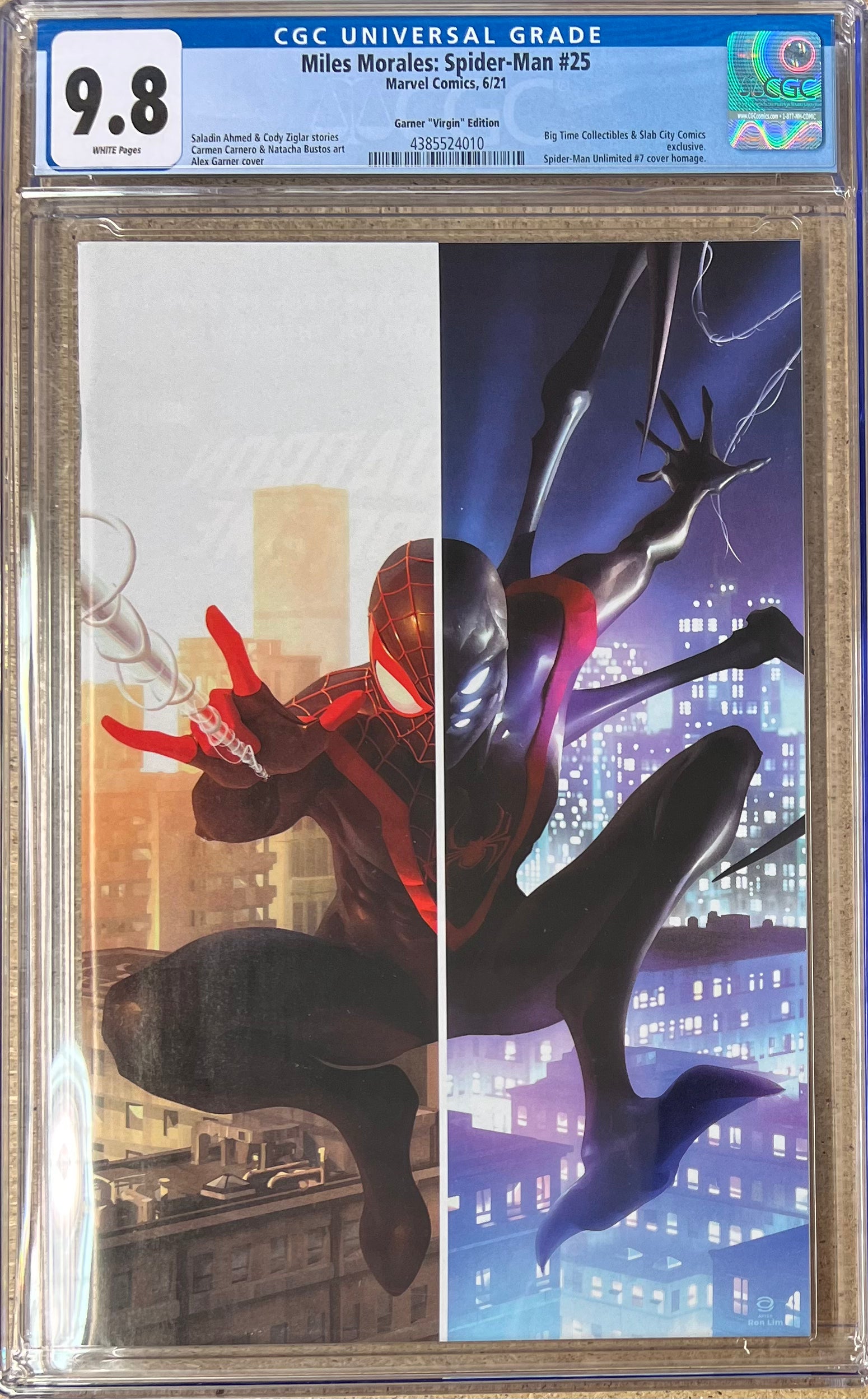 Miles Morales: Spider-Man #25 Virgin CGC 9.8