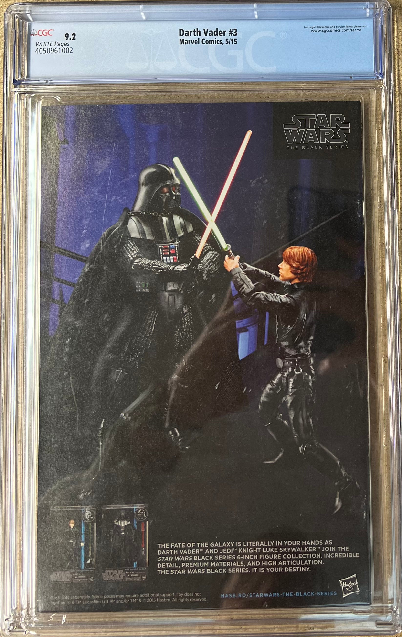 Darth Vader #3 CGC 9.2