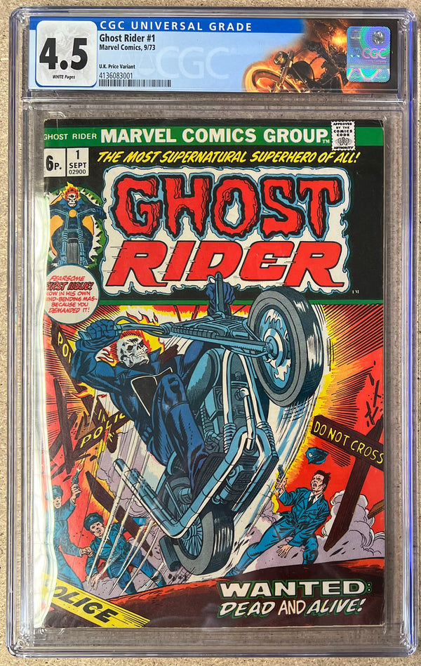 Ghost Rider #1 CGC 4.5 - Slab City Comics 
