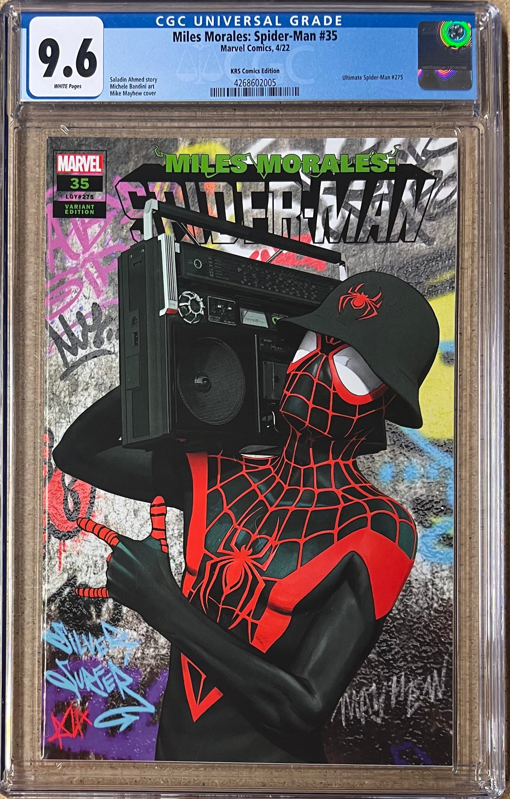 Miles Morales: Amazing Spider-Man #35 Variant CGC 9.6