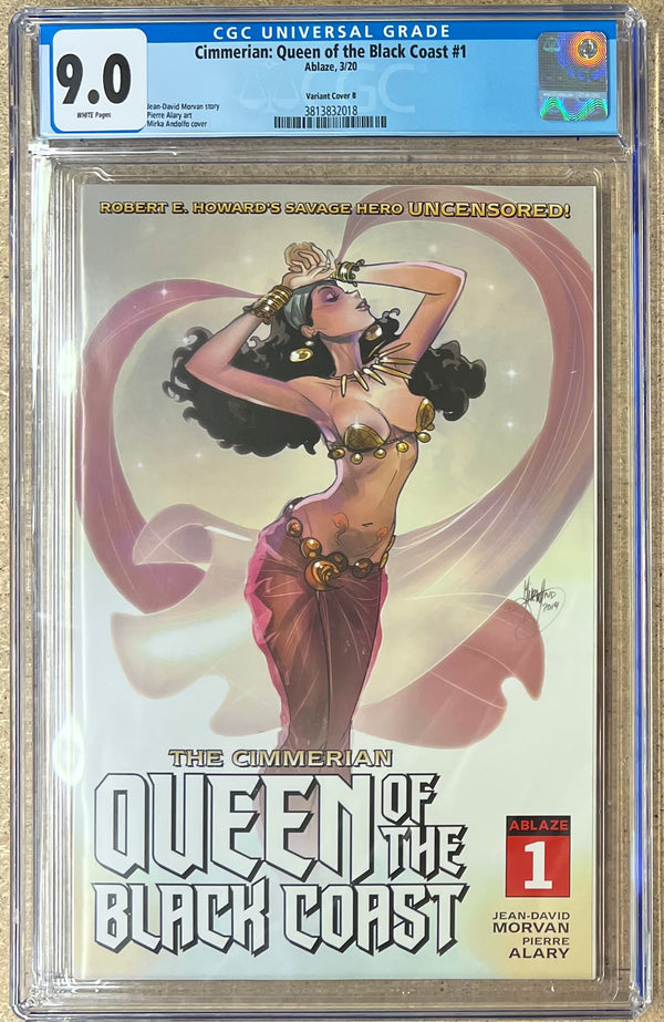 Queen Of The Black Coast CGC 9.0 - Slab City Comics 