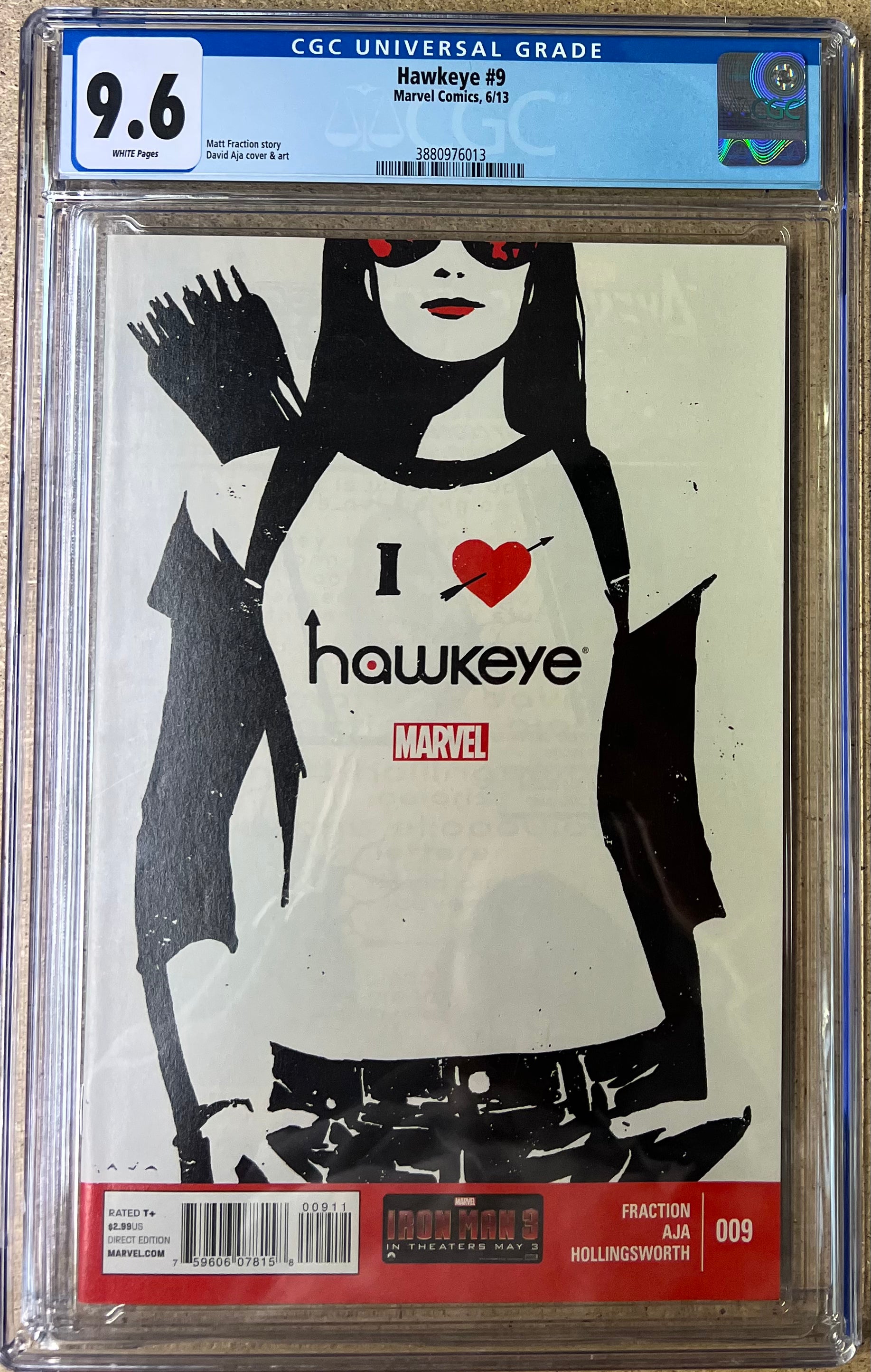 Hawkeye #9 CGC 9.6