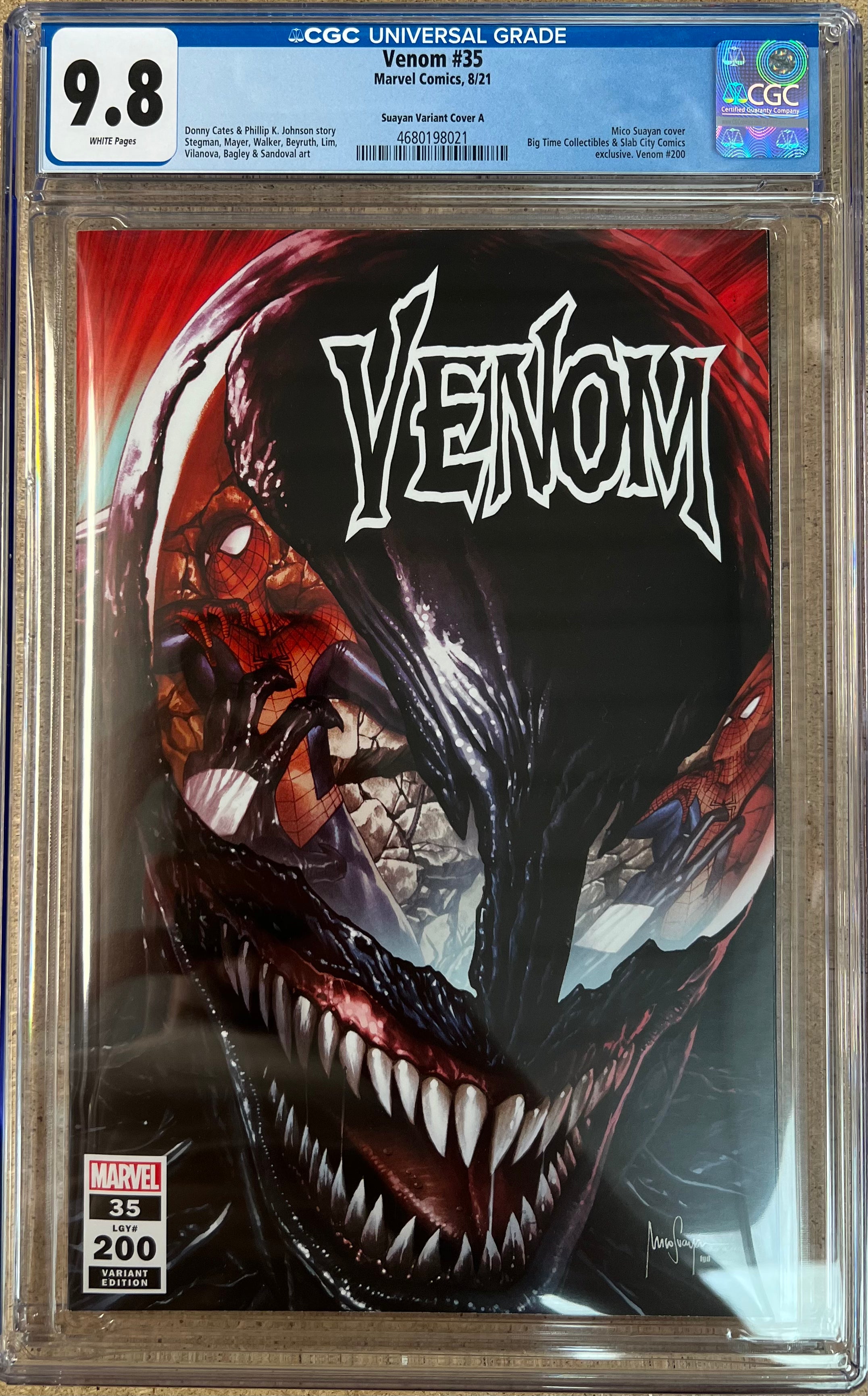 Venom #35 Suayan Trade Variant CGC 9.8