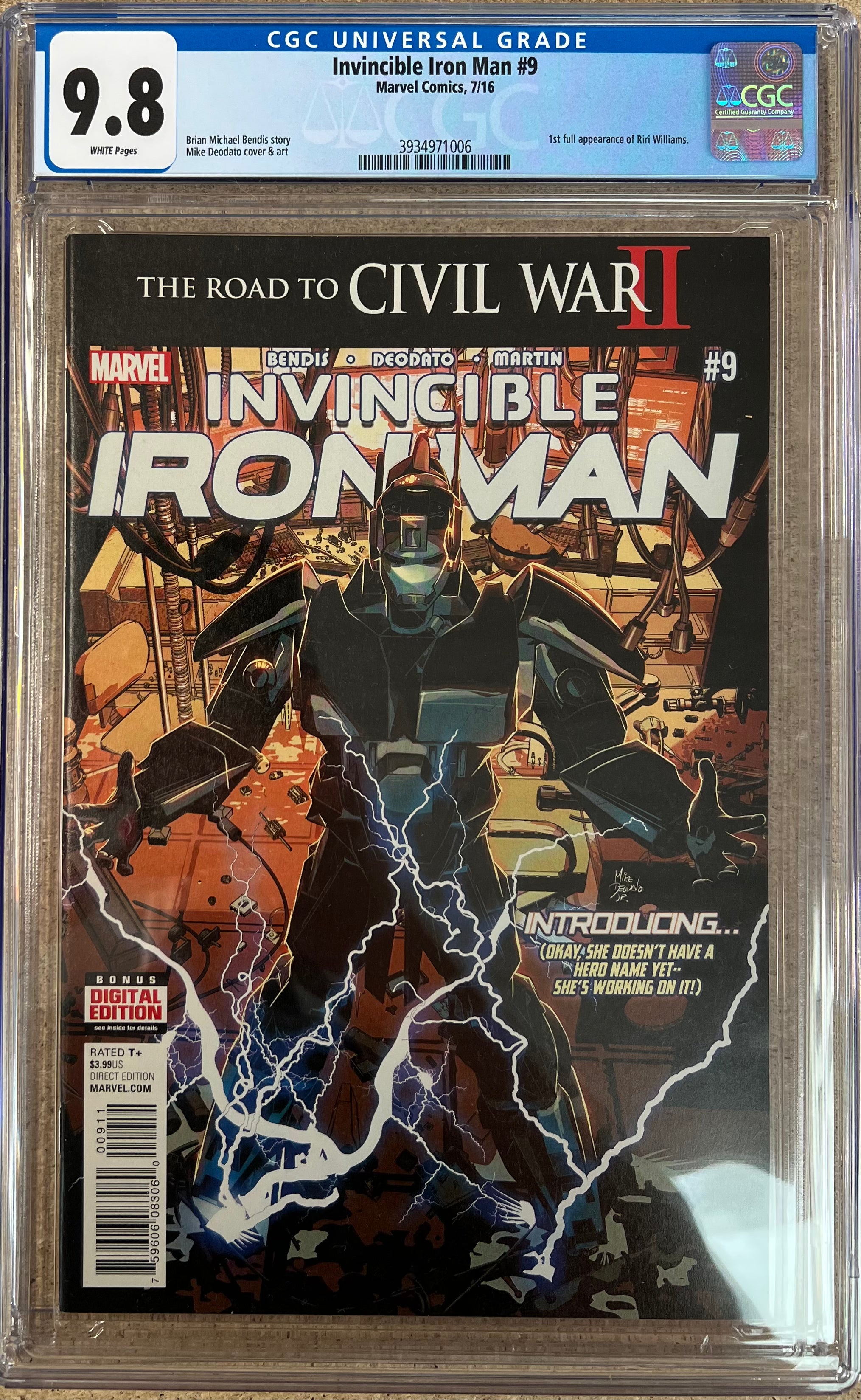 Invincible Iron Man #9 CGC 9.8