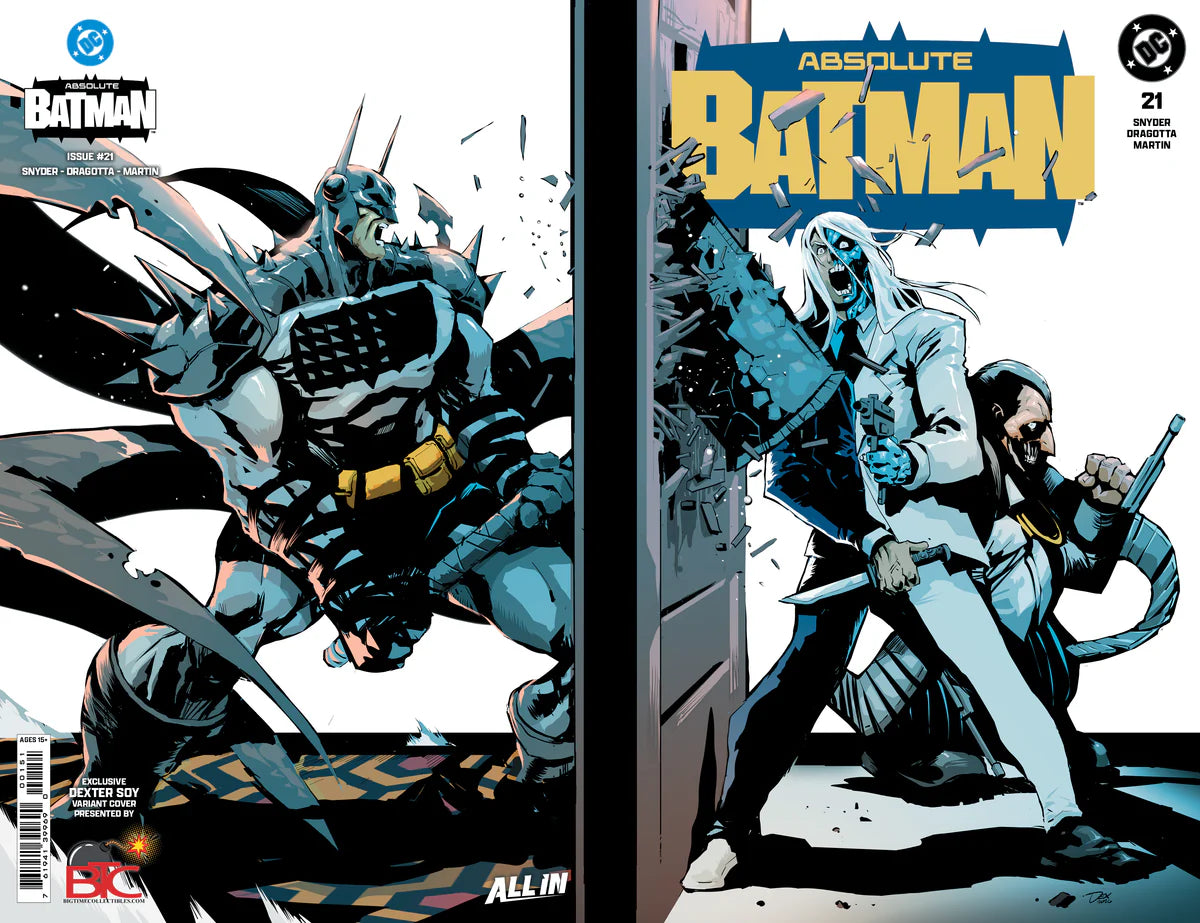 ABSOLUTE BATMAN #21 DEXTER SOY HEROES CON EXCLUSIVE WRAPAROUND VARIANT COVERS