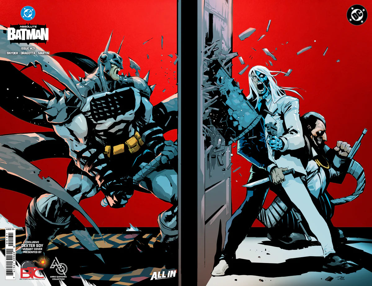 ABSOLUTE BATMAN #21 DEXTER SOY HEROES CON EXCLUSIVE WRAPAROUND VARIANT COVERS