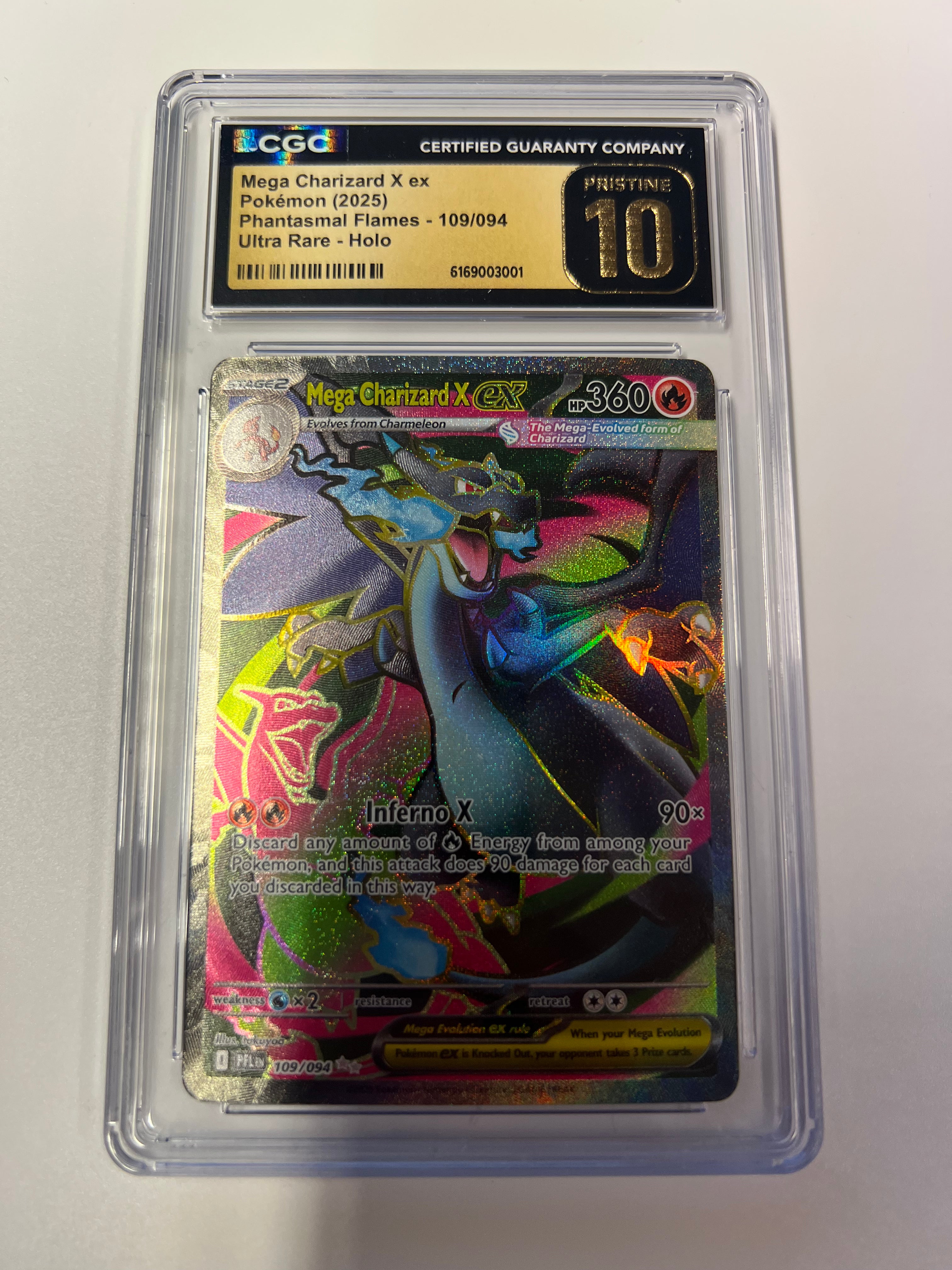 Mega Charizard X Black Star Promos CGC PRISTINE 10
