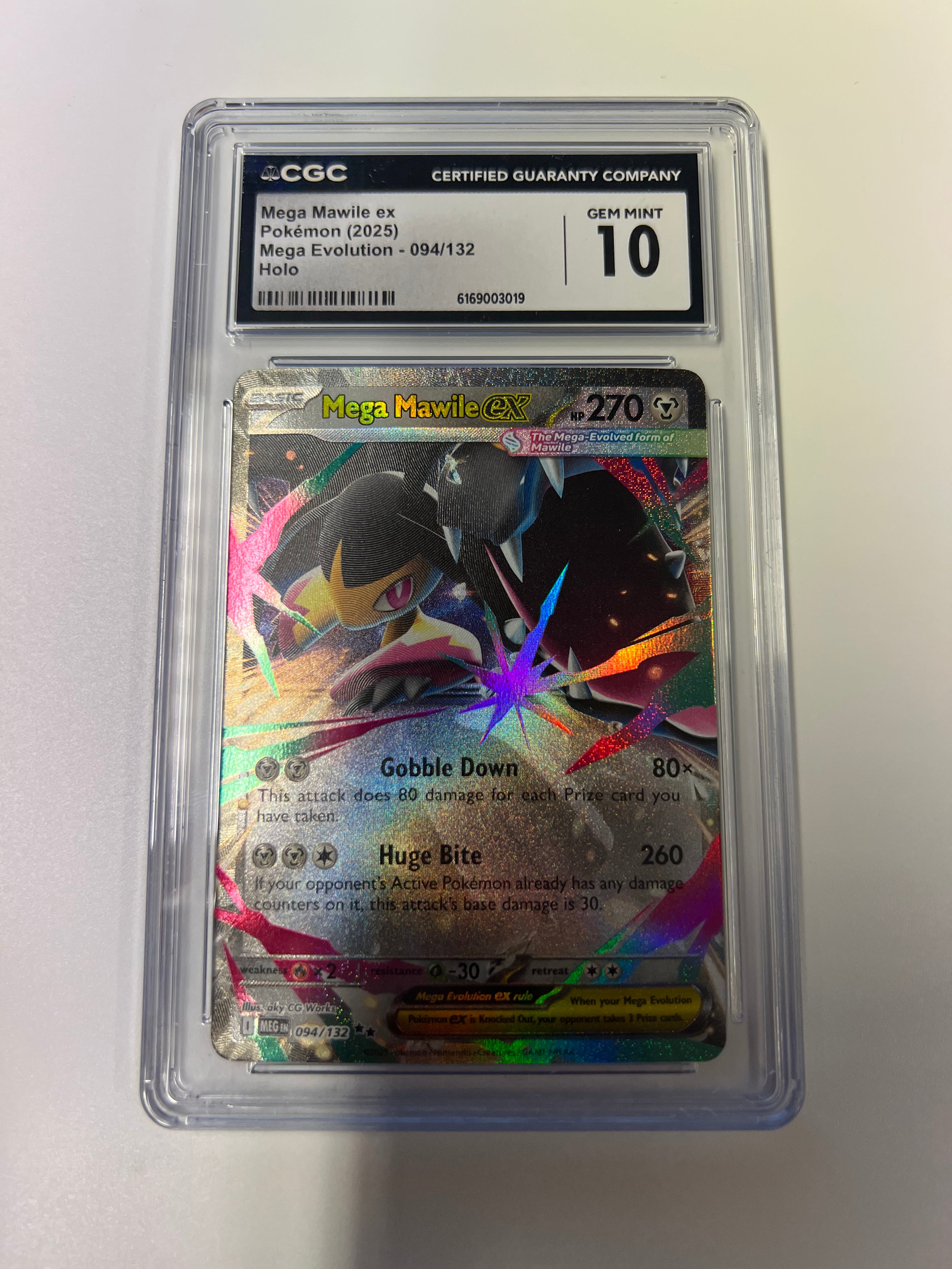 Mega Mawile Ex Mega Evolutions CGC 10