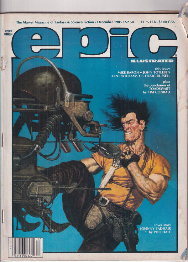 EPIC ILLUSTRATED DECEMBER 1985 - Slab City Comics 