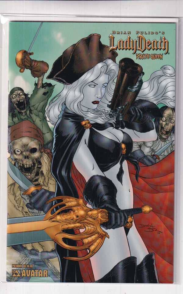 LADY DEATH PIRATE QUEEN #0 PREMIUM VARIANT - Slab City Comics 