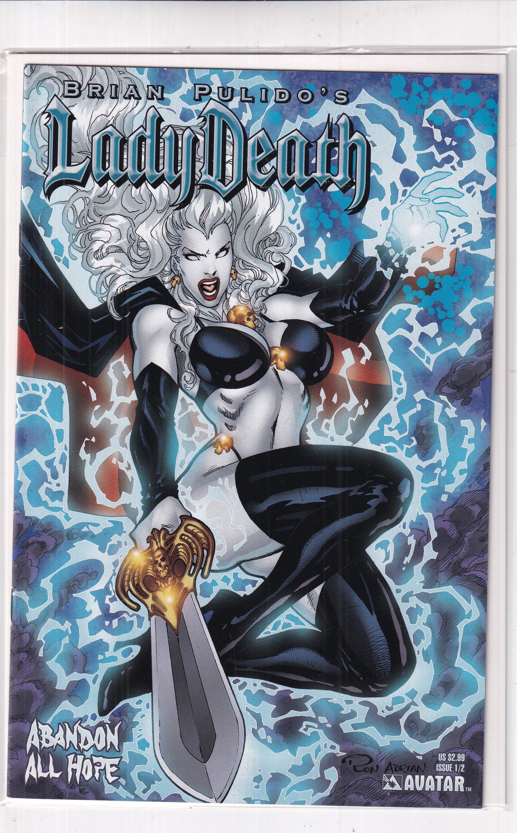 LADY DEATH #1/2 ABANDON ALL HOPE - Slab City Comics 