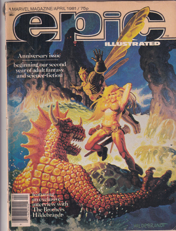 EPIC ILLUSTRATED APRIL 1981 - Slab City Comics 